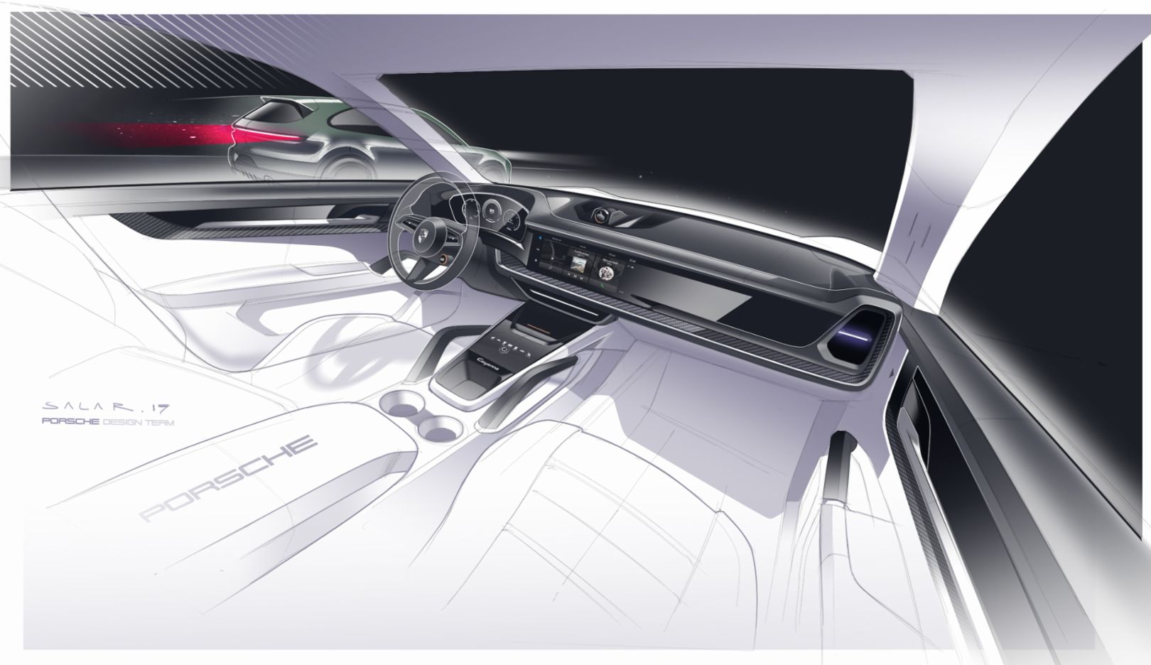 El nuevo Cayenne, interior, 2023, Porsche AG