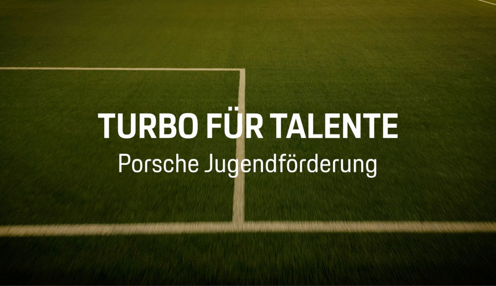 Turbo für Talente, Porsche Jugendförderung, Stadion-Clip Borussia Mönchengladbach, 2023, Porsche AG