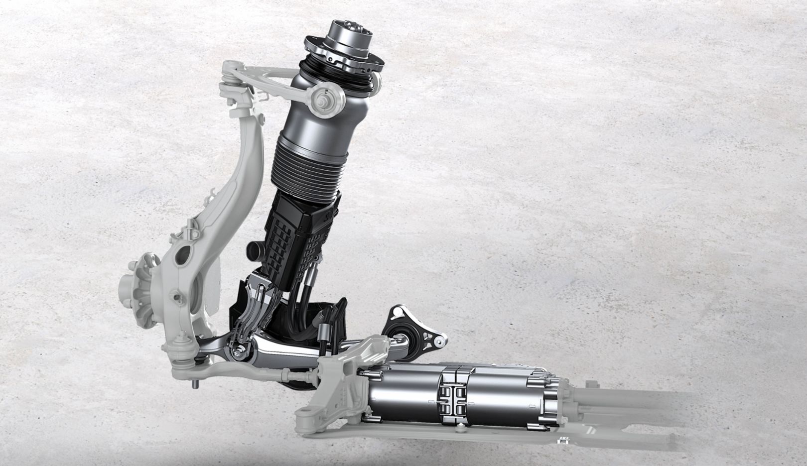 The high end chassis Porsche Active Ride combines comfort and dynamic