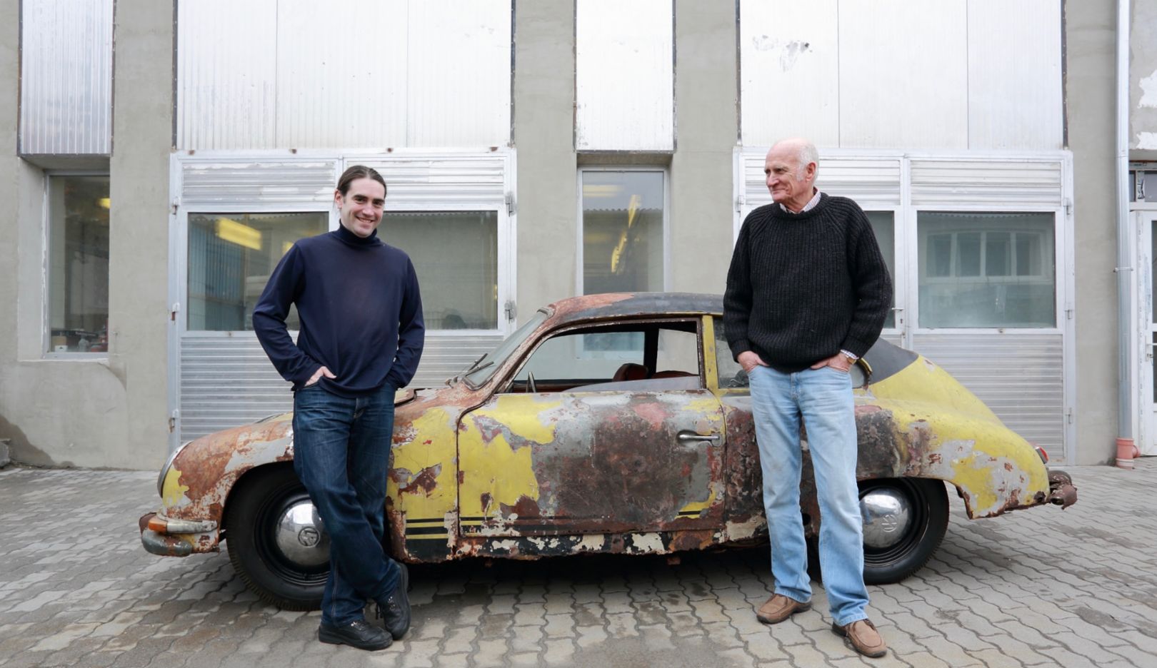 Alexander Fritz, Falk Reimann, l-r, 2018, Porsche AG