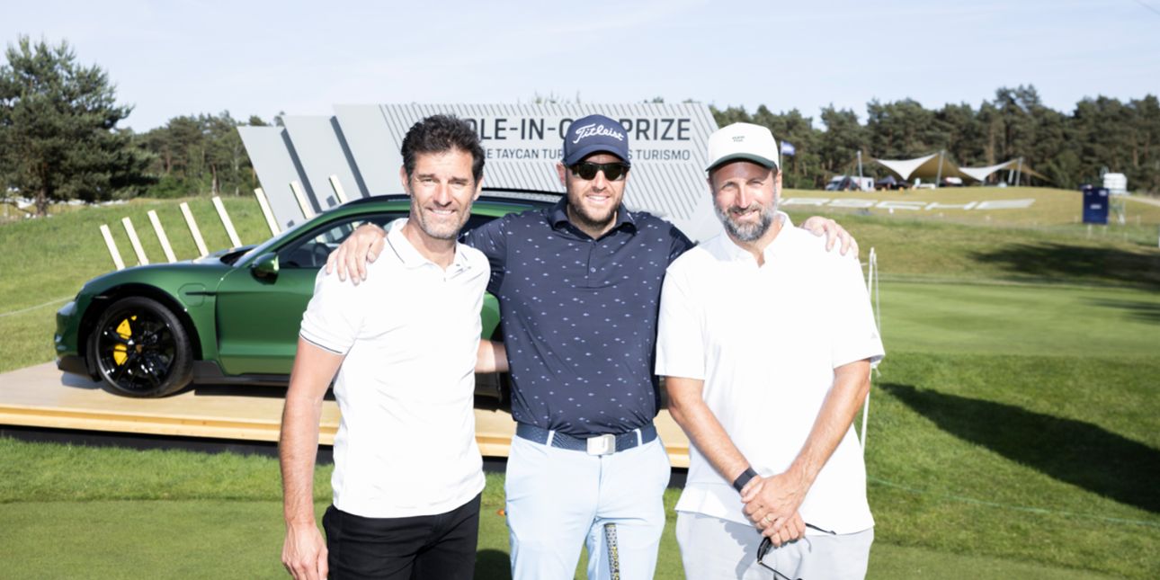 Mark Webber, Matthew Southgate, Paul Ripke, Porsche European Open, 2023, Porsche AG