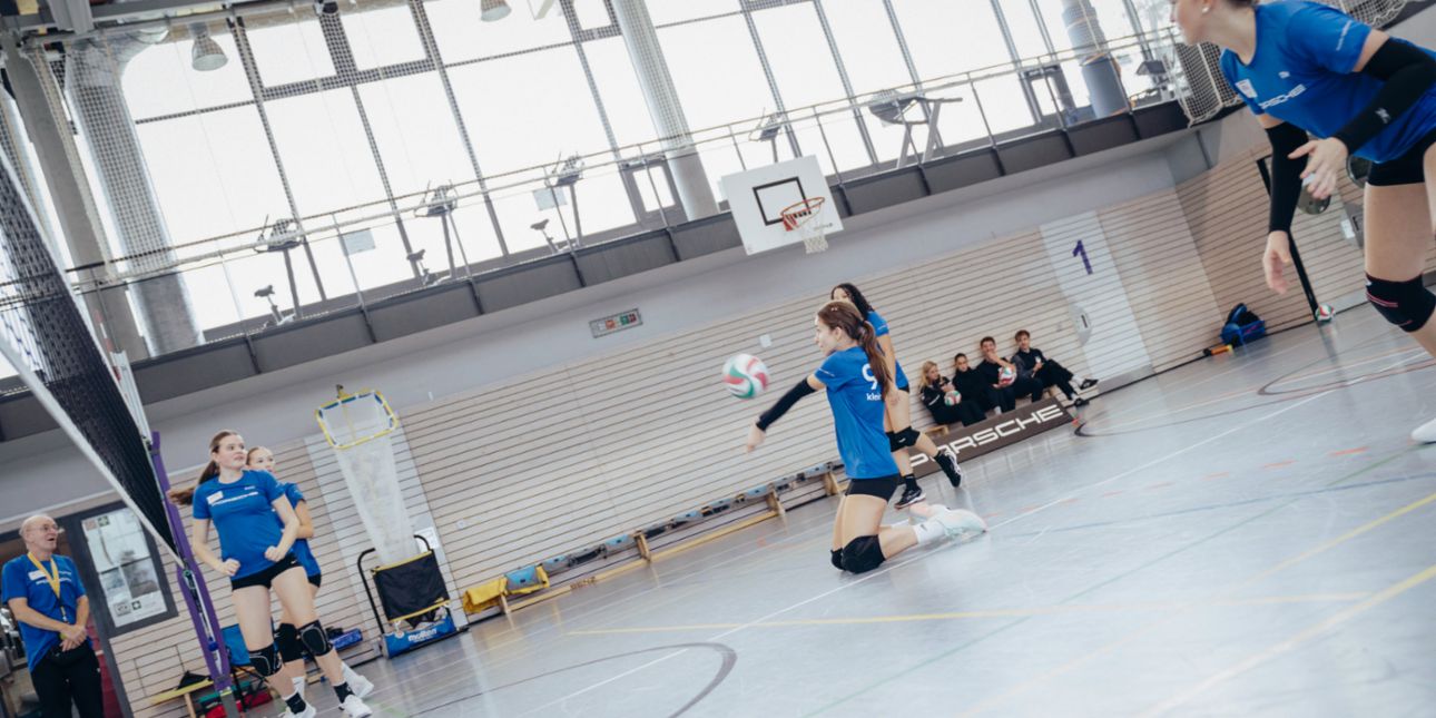Feriencamp Volleyball, Porsche-Sportförderung Leipzig, 2025, Porsche AG