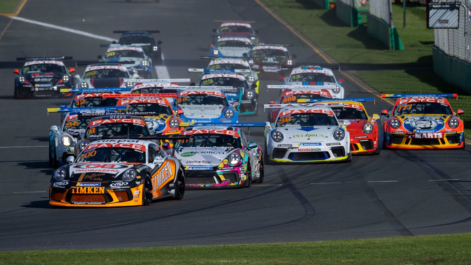 Strong 24 car grid for 2021 Porsche Paynter Dixon Carrera Cup Australia  season opener - Porsche Newsroom AUS