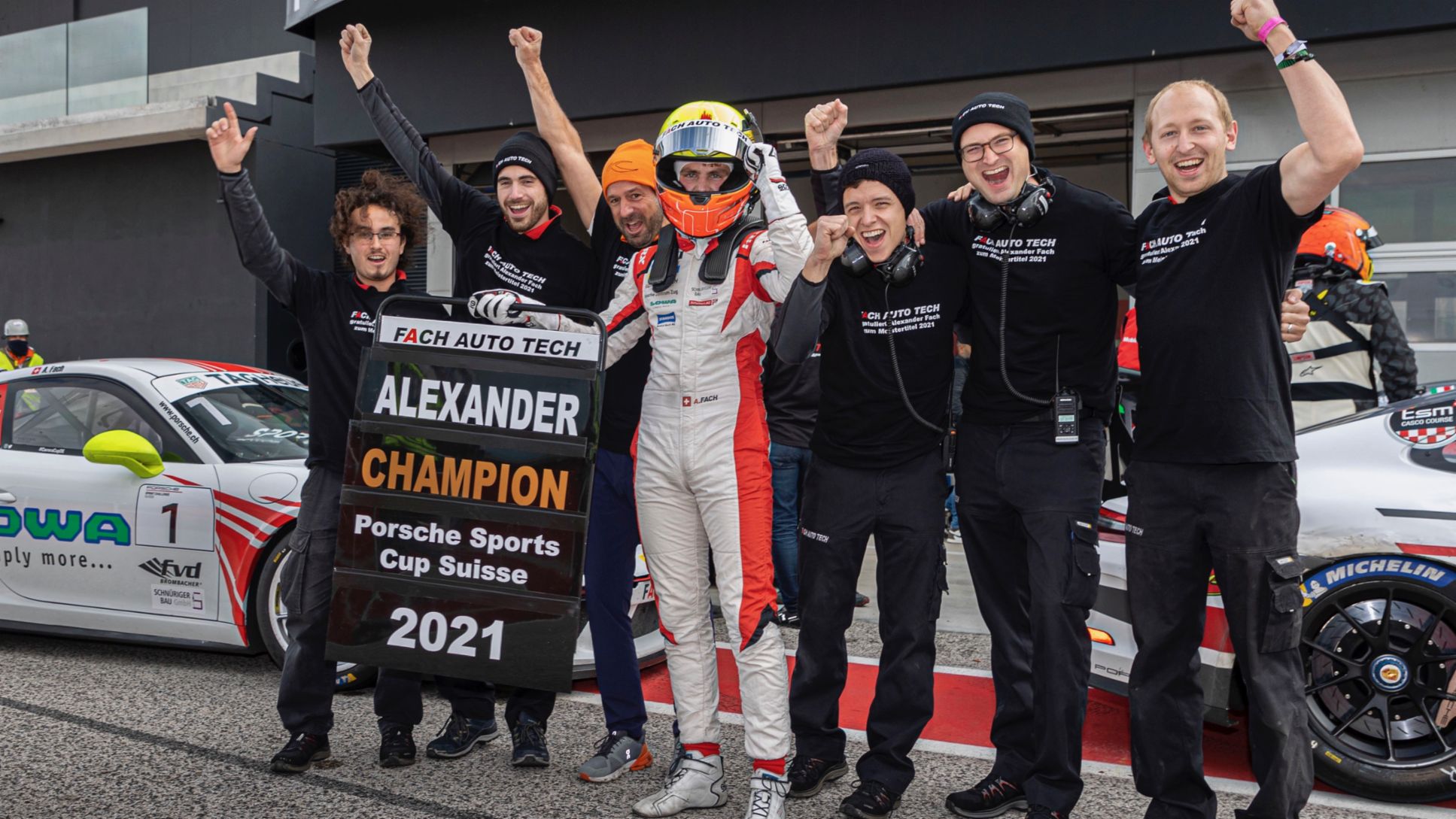 Porsche Sprint Challenge Suisse: GT3 Cup; 2021, Misano, Alexander Fach, Porsche Schweiz AG