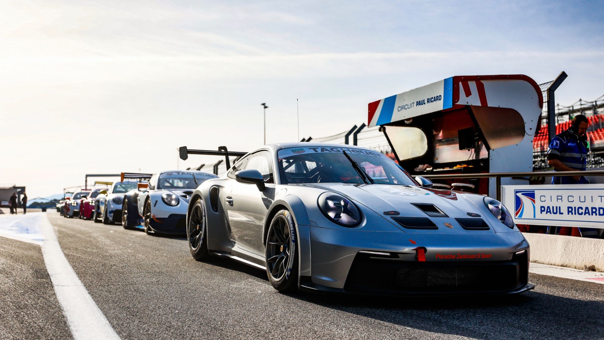Porsche 911 GT3 Cup, Porsche Sports Cup Suisse, Testfahrten, Le Castellet, 2022, Porsche Schweiz AG