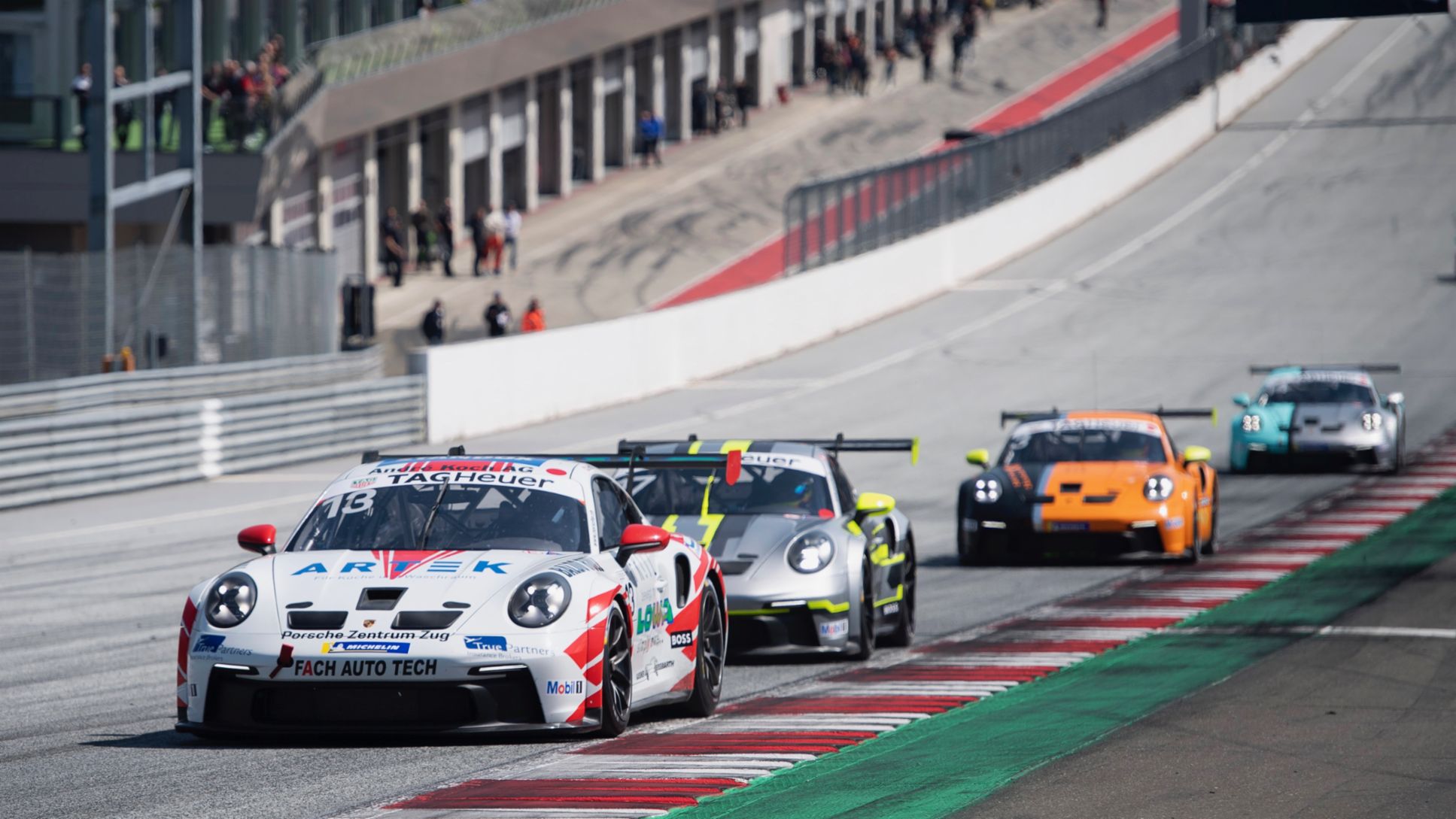 Porsche Sprint Challenge Suisse: GT3 Cup; 2022, Spielberg, Jasin Ferati, Porsche Schweiz AG