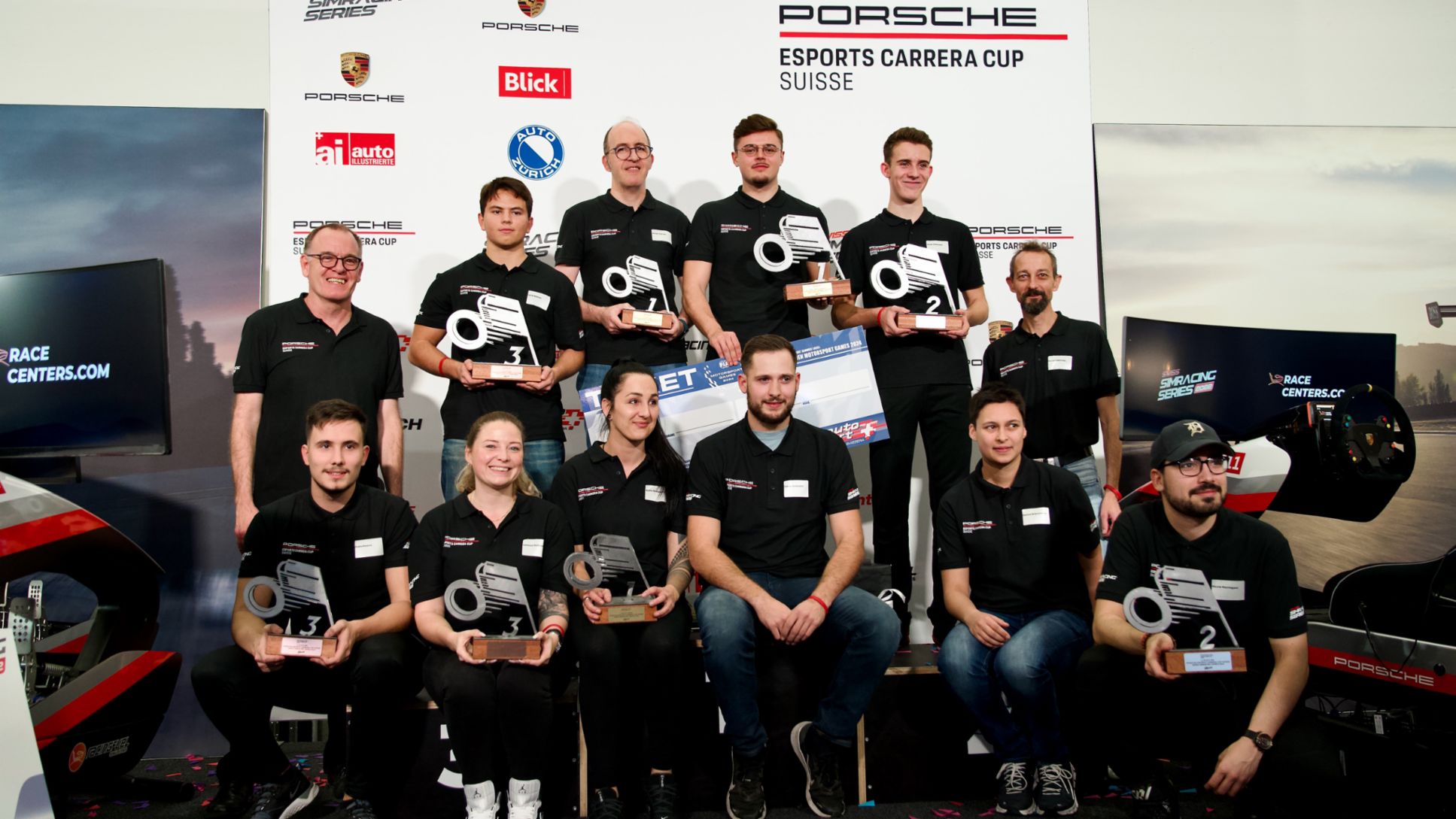Die Jahresbesten des Porsche Esports Carrera Cup Suisse, Finale, 2022, Porsche AG