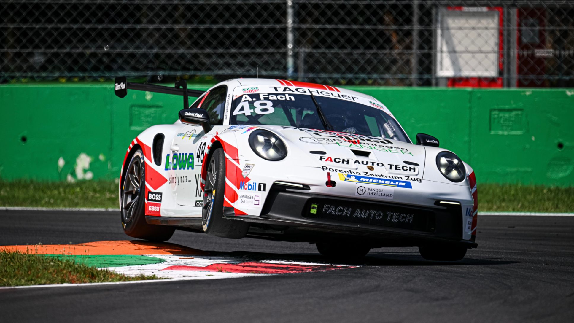 Porsche Sprint Challenge Suisse: GT3 Cup; 2023, Monza, Alexander Fach, Porsche Schweiz AG, 2023