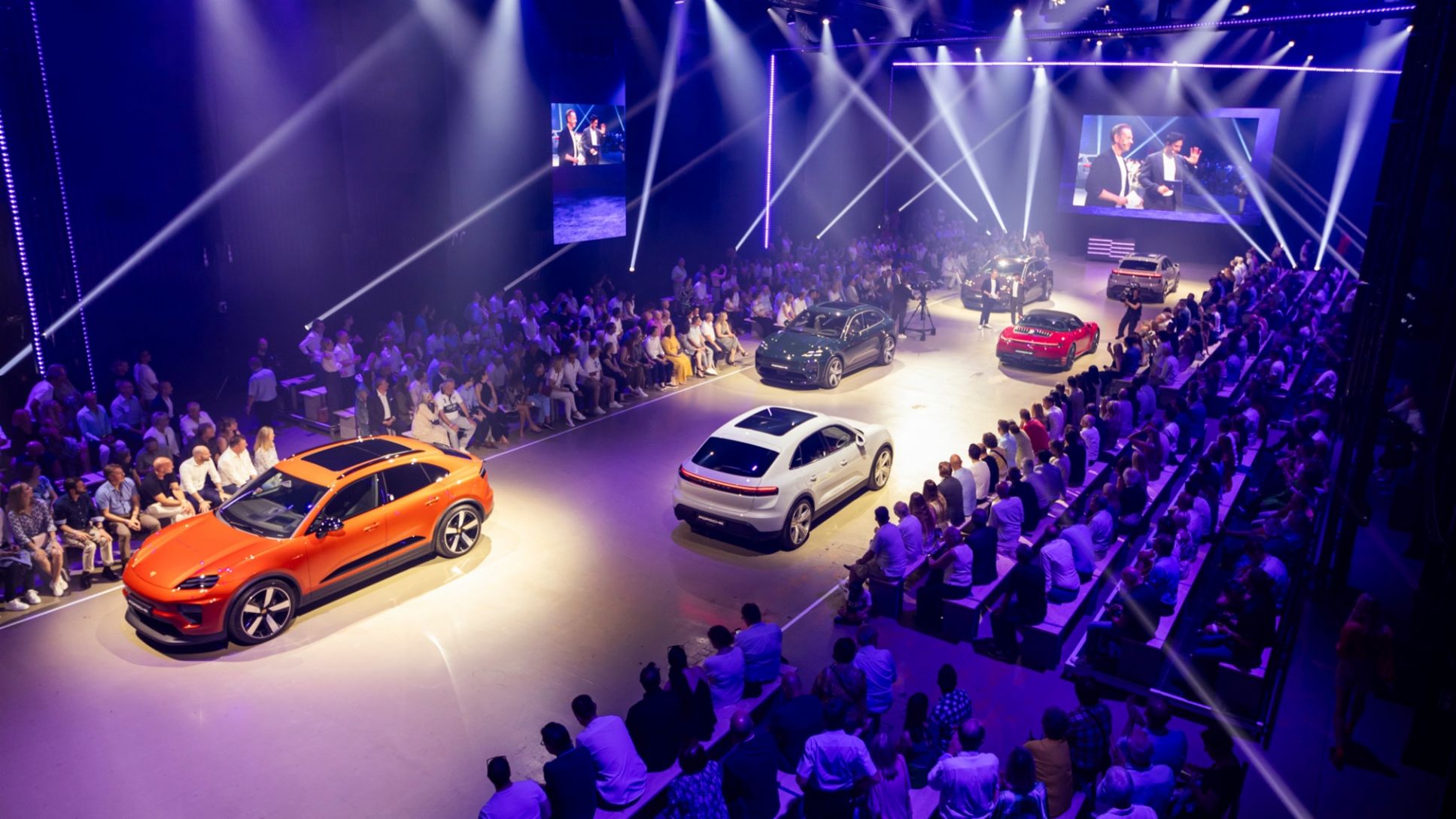 Macan 4 Electric, Macan Turbo Electric, 911 Targa 4 GTS, Porsche Brand Night, Zürich, 2024, Porsche Schweiz AG