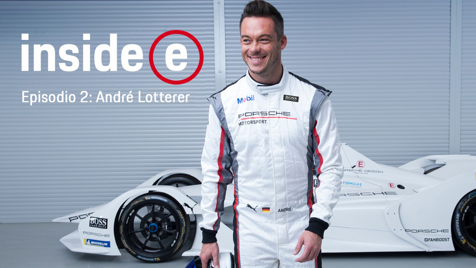 Podcast “Inside E”, episodio 2 con André Lotterer, 2020, Porsche AG