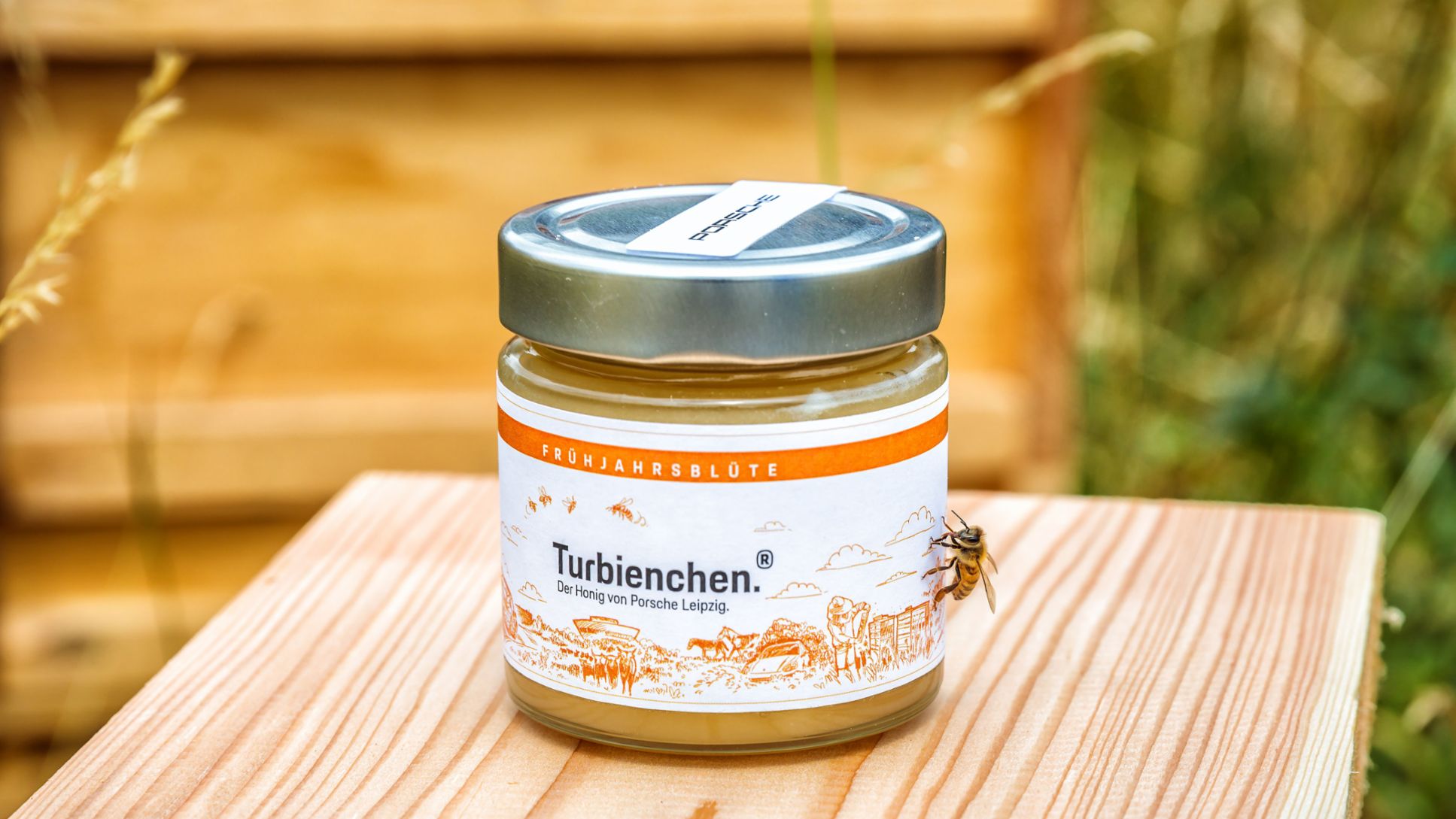 Producción de miel en Leipzig, 2018, Porsche AG