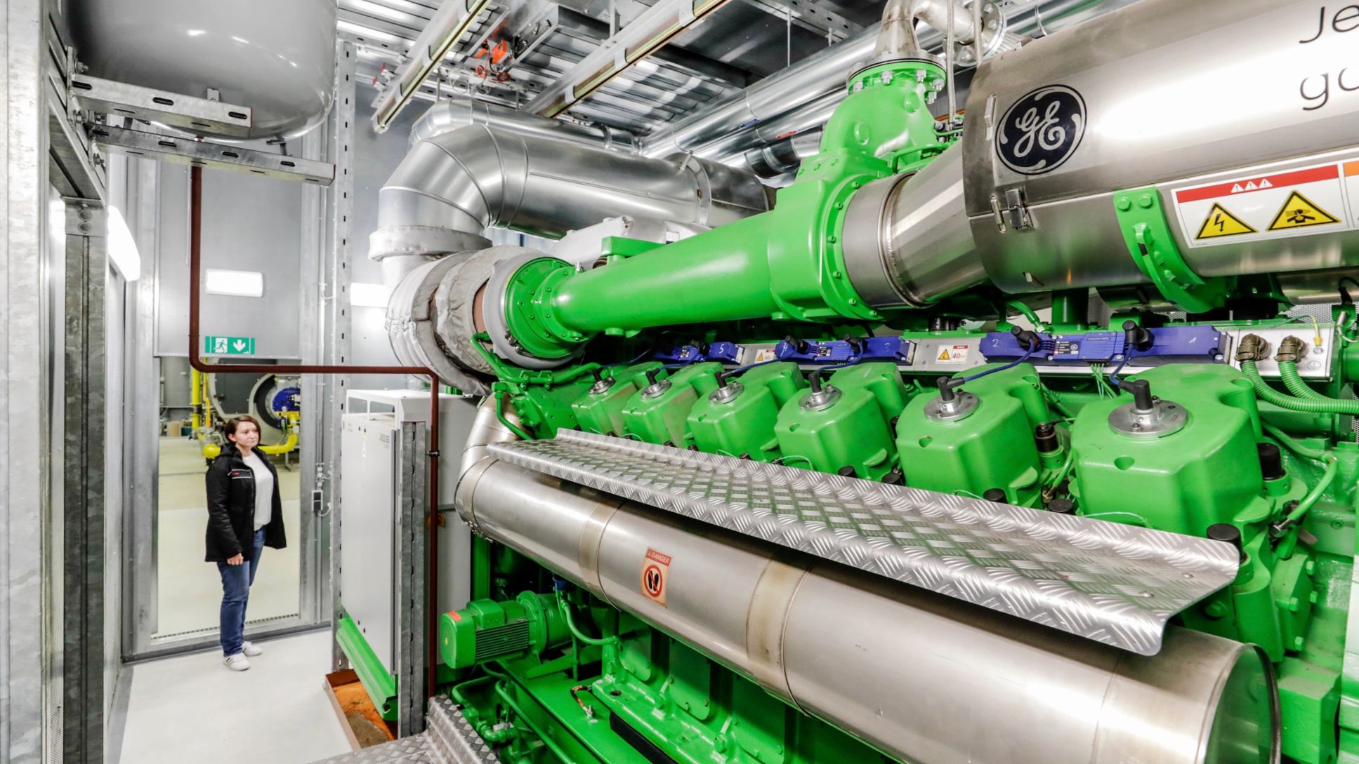 Planta de cogeneración con biogas, Zuffenhausen, 2019, Porsche AG