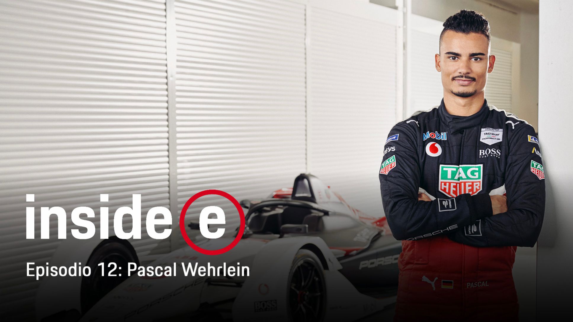 Podcast “Inside E”, episodio 11 con Pascal Wehrlein, 2020, Porsche AG