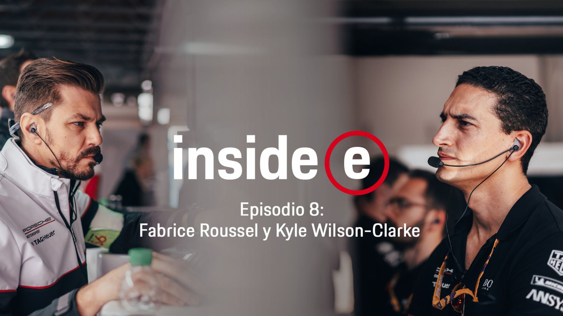 Podcast “Inside E”, episodio 8 con Kyle Wilson-Clarke y Fabrice Roussel, 2020, Porsche AG
