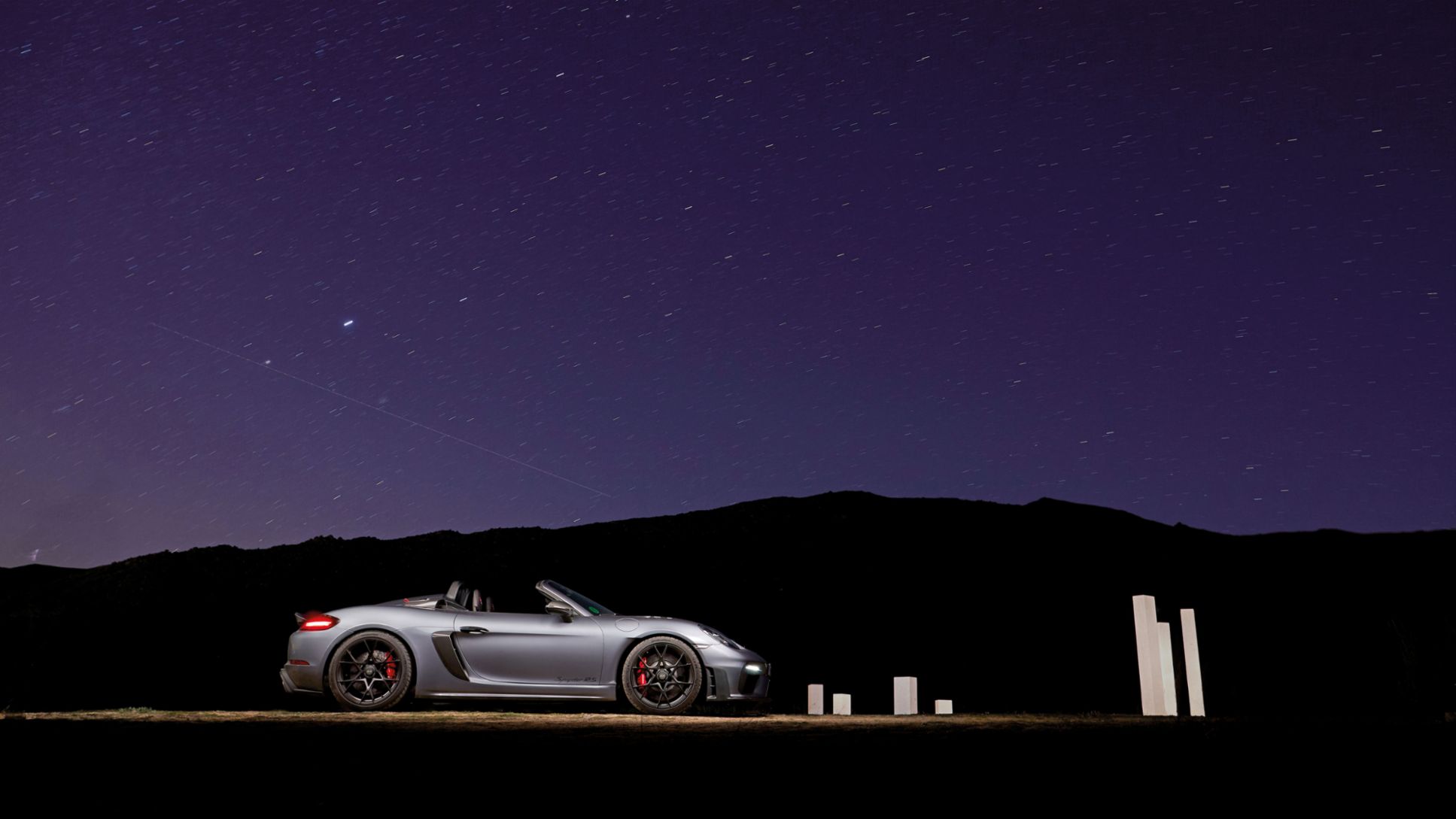 Porsche 718 Spyder RS, Navaluenga, Destino Turístico Starlight, 2024, Porsche Ibérica
