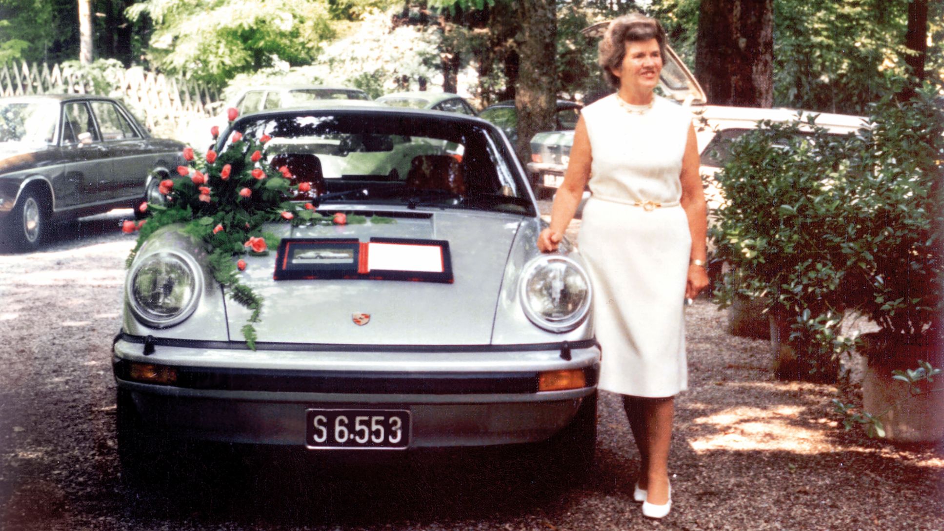 Louise Piëch y su 911 Turbo, 2024, Porsche AG