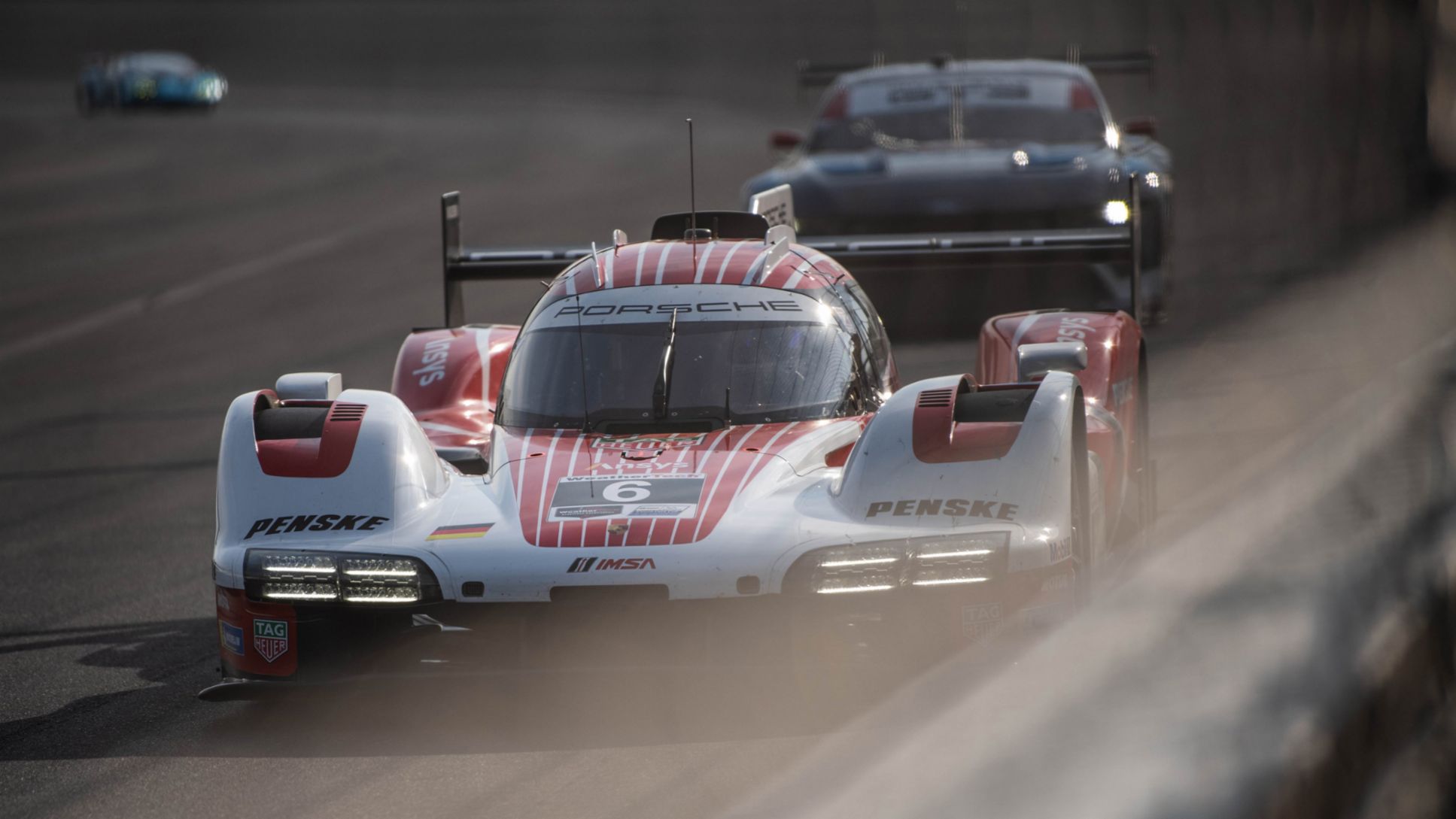 Porsche 963, Porsche Penske Motorsport (nº 6), Matt Campbell (Australia), Mathieu Jaminet (FRA), Indianápolis, campeonato IMSA, 2025, Porsche AG