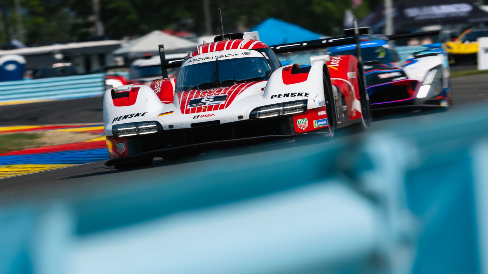 Porsche 963, Porsche Penske Motorsport (nº 6), Matt Campbell (Australia), Mathieu Jaminet (FRA), 6 Horas de Watkins Glen, campeonato IMSA, 2025, Porsche AG