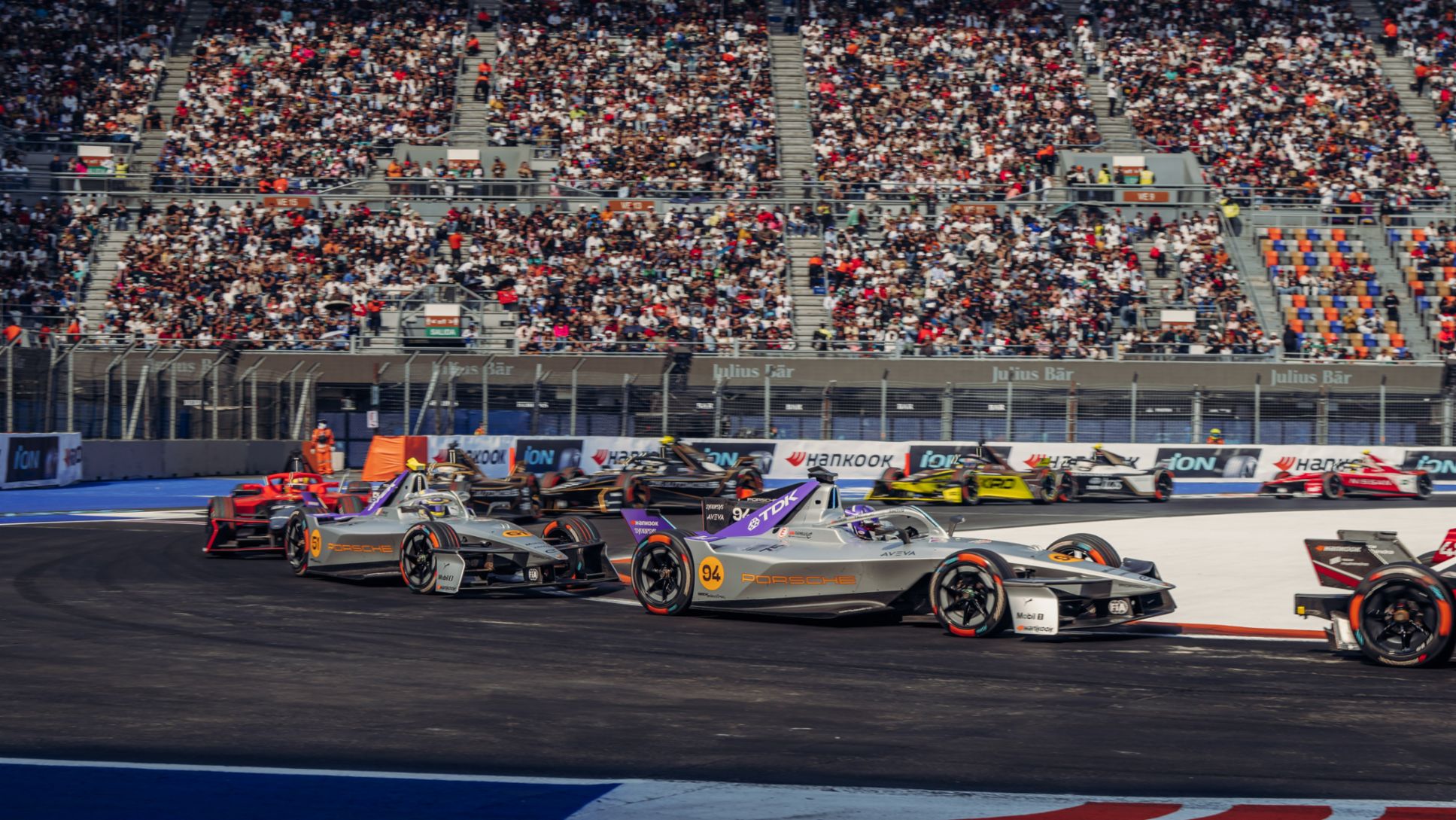 Pascal Wehrlein, Porsche 99X Electric (n&ordm; 94), E-Prix de Ciudad de M&eacute;xico, 2026, Porsche AG