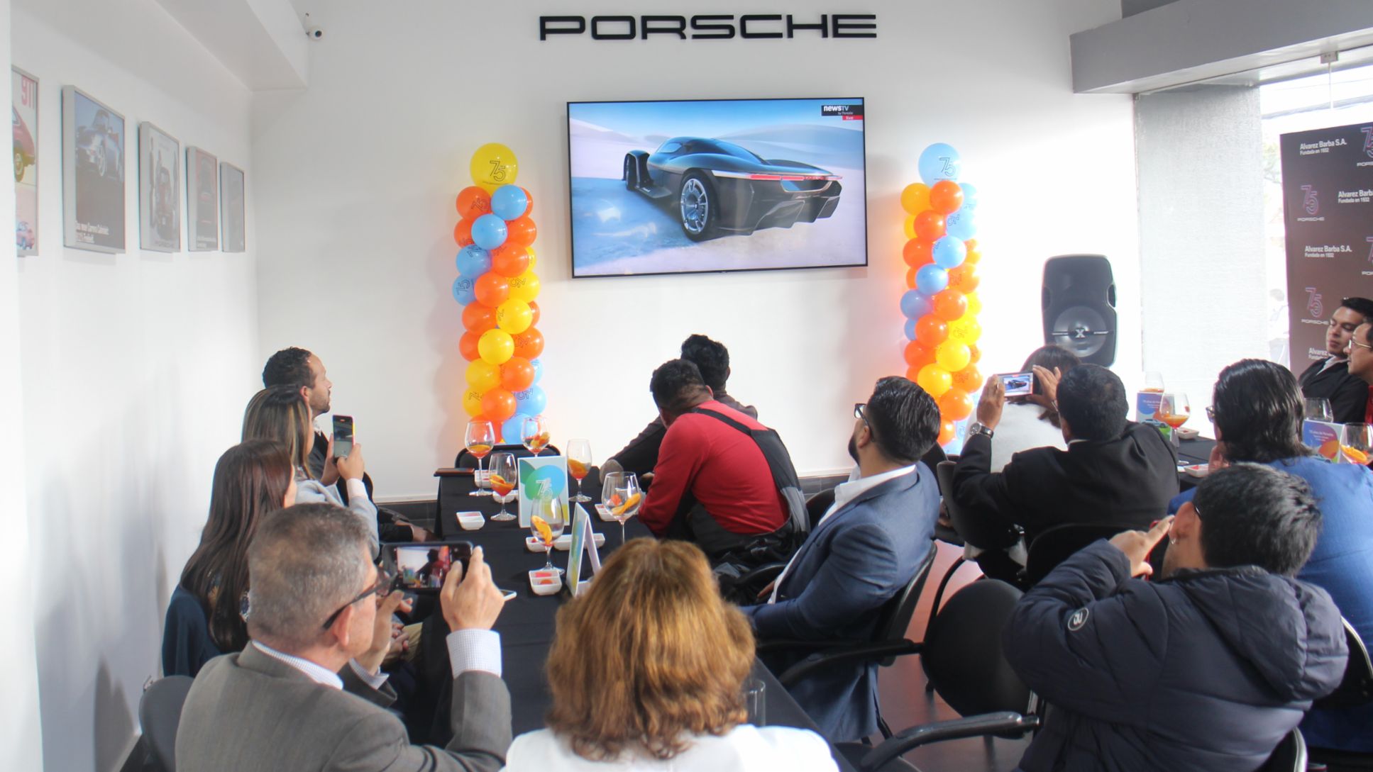 Transmisión en vivo de los 75 años de autos deportivos Porsche, 2023, Porsche Center Quito, Porsche Ecuador
