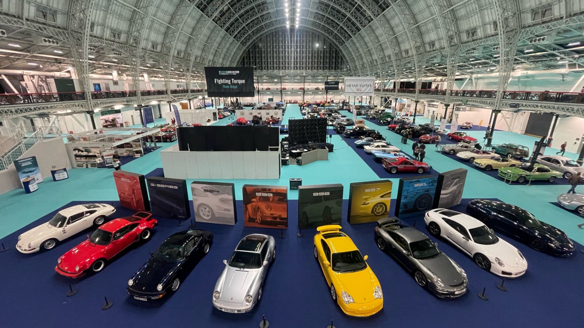London Classic Car Show, Londres, 2023, Porsche Latin America