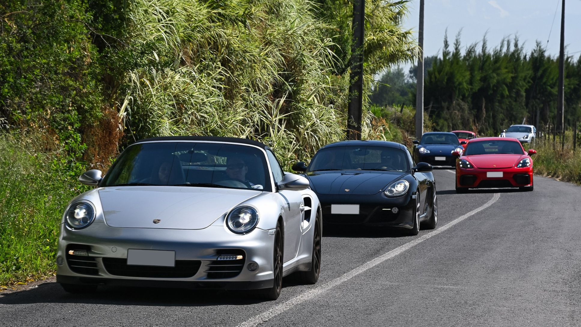 Porsche Parade, Lago Valle Maipo, Santiago, Chile, 2025
