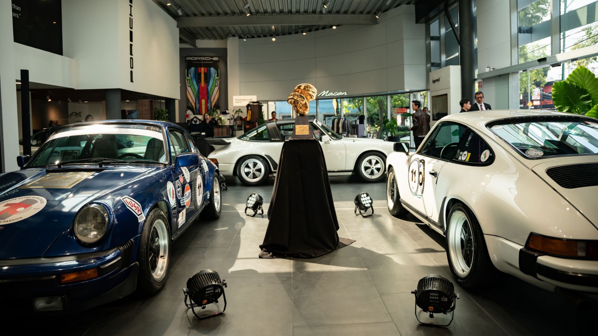 Conferencia de prensa de la participación de Porsche en el Rally Maya México 2025, Porsche Centre San Ángel , Ciudad de México, Porsche de México.