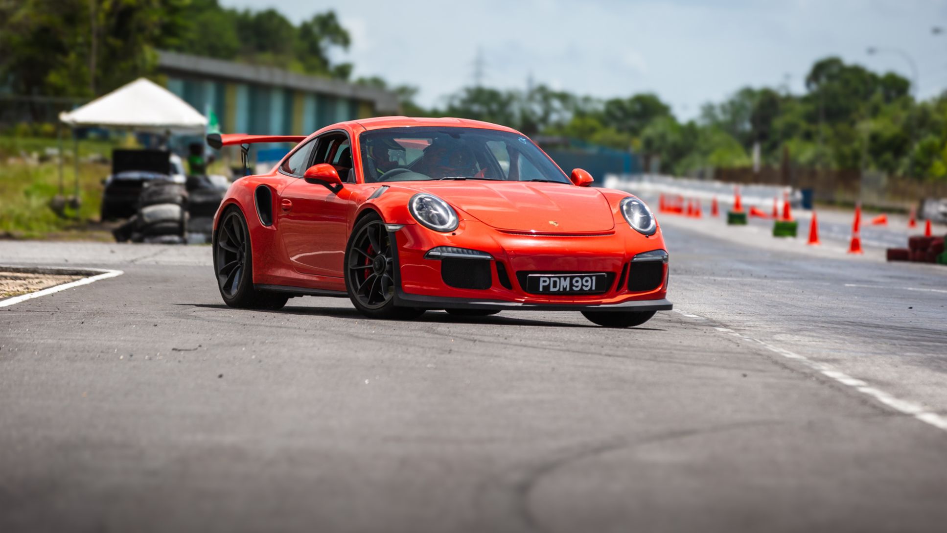Porsche 911 GT3 RS of Trinidadian driver Sean Shairsingh, Porsche Trinidad &amp; Tobago, 2025, Photographer Esmond Zeus Edwards