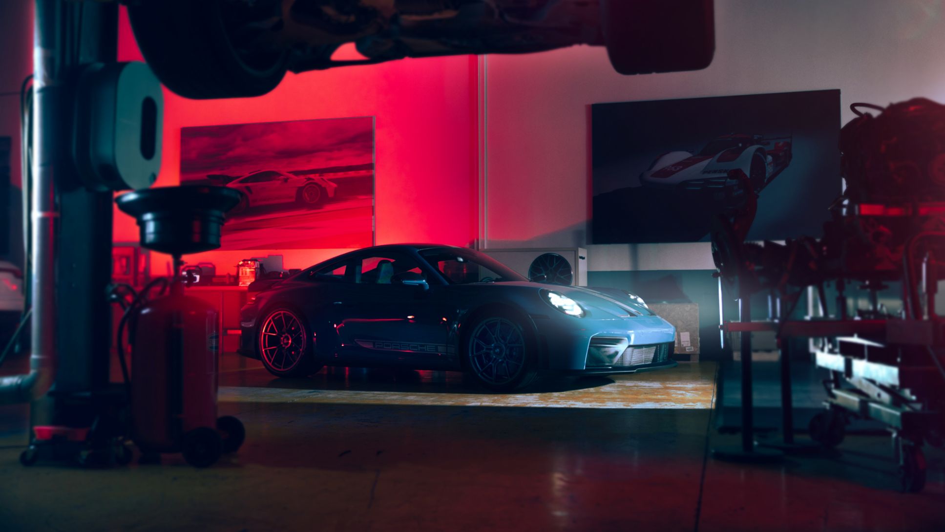 Exterior del Porsche 911 GT3 Touring.