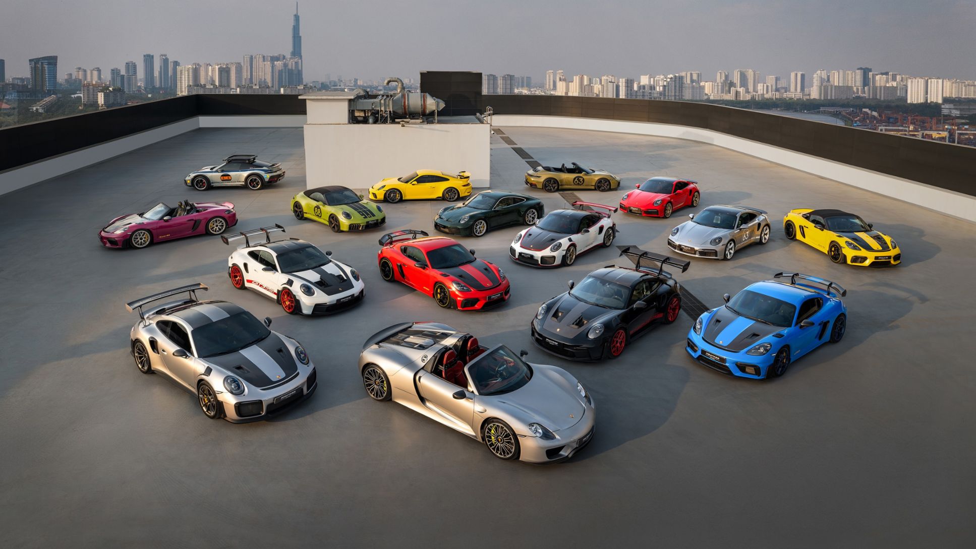 GT models return to Vietnam, 918 Spyder, GT2 RS, GT3 RS, GT4 RS, Spyder RS, 2026, Porsche Asia Pacific 