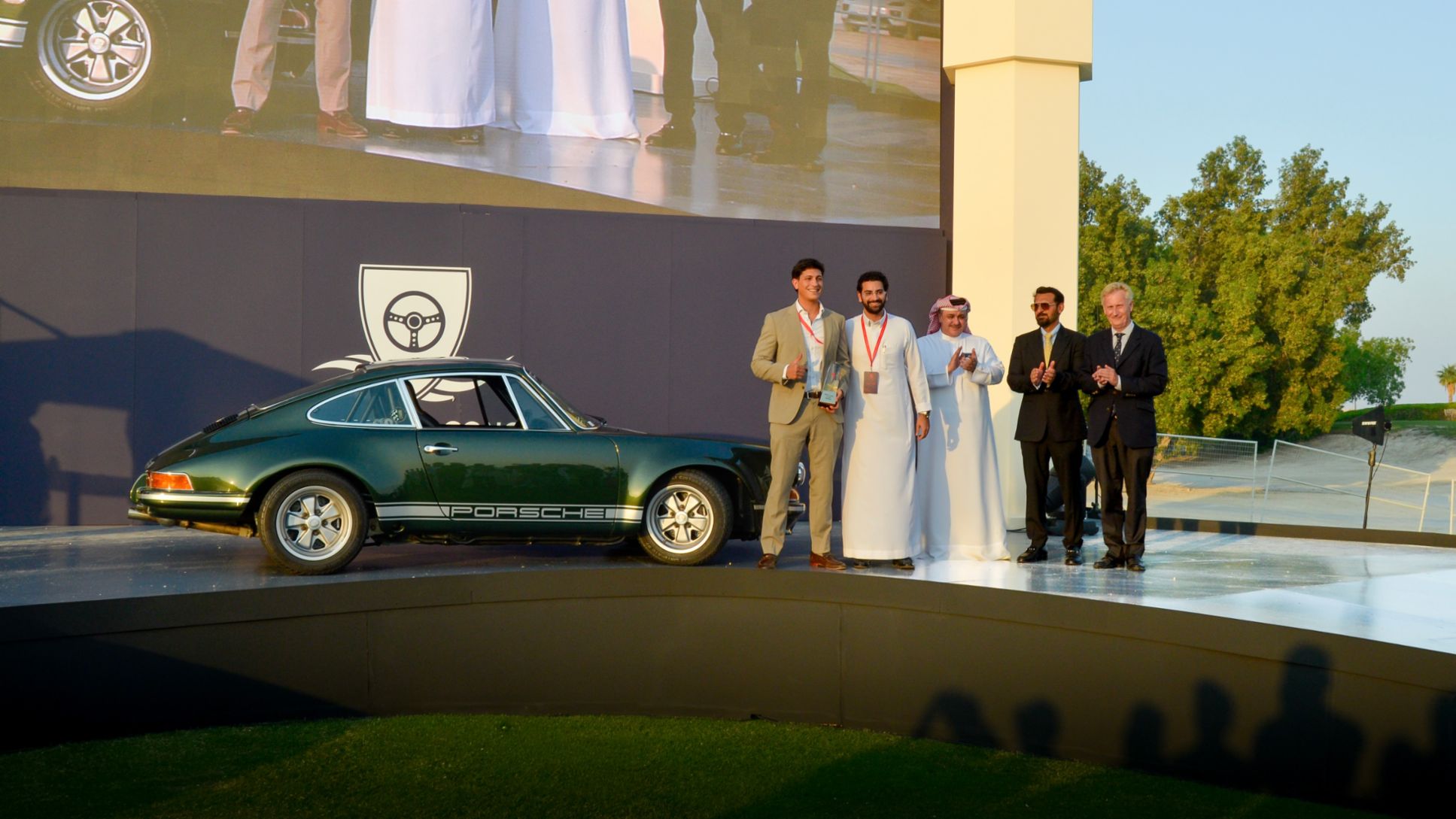 Royal Bahrain Concours, Royal Golf Club, Bahrain, 2025, Porsche Middle East