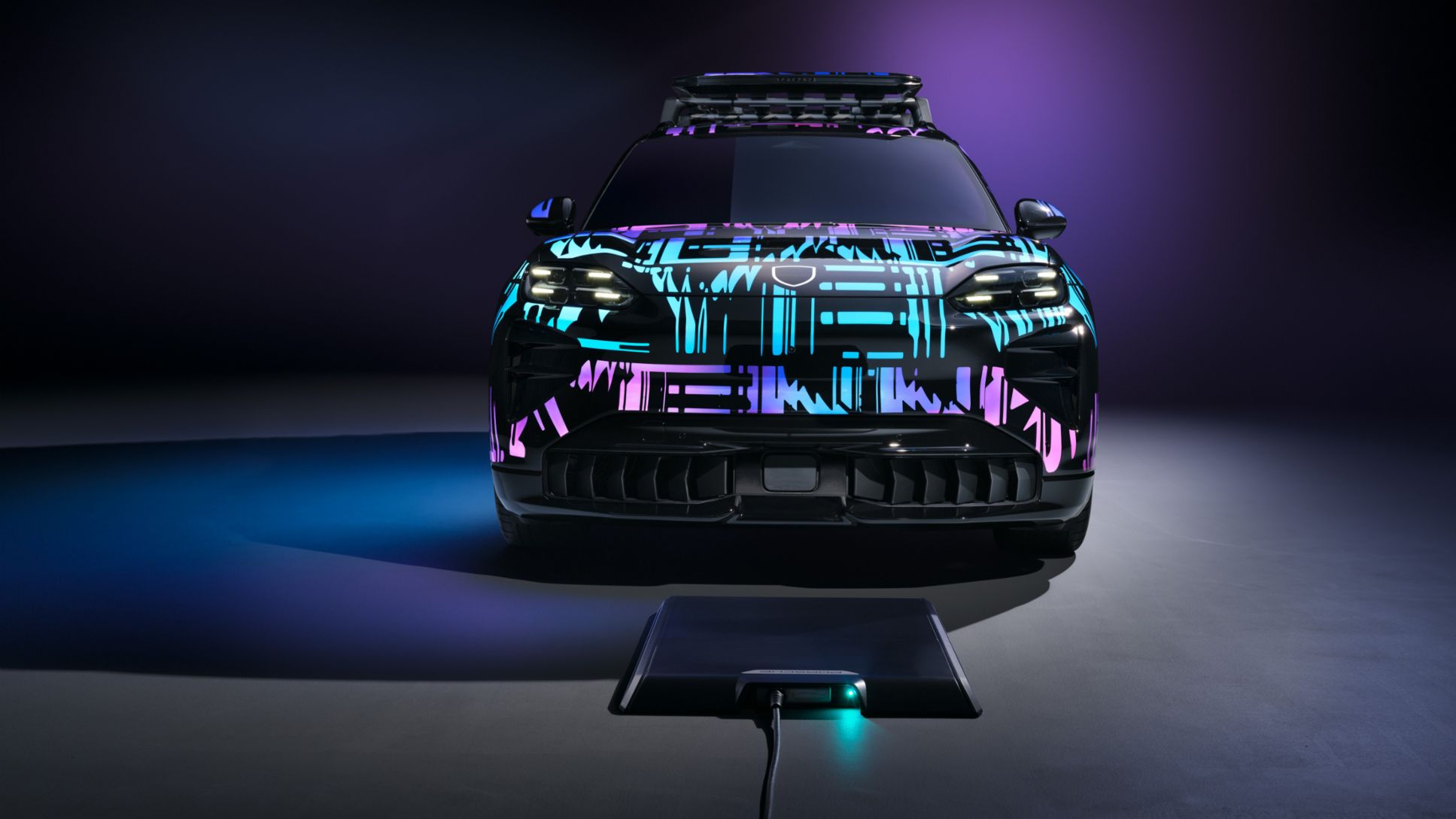 Porsche Wireless Charging Cayenne Electric