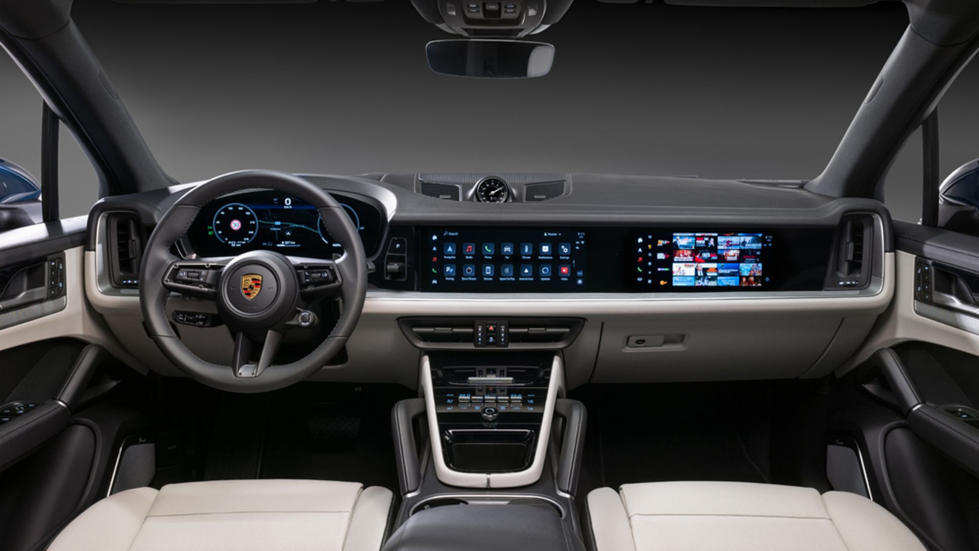 Noul concept de interior - Porsche Driver Experience - debutează pe modelele Cayenne, comunicat de presă, 31/03/2023