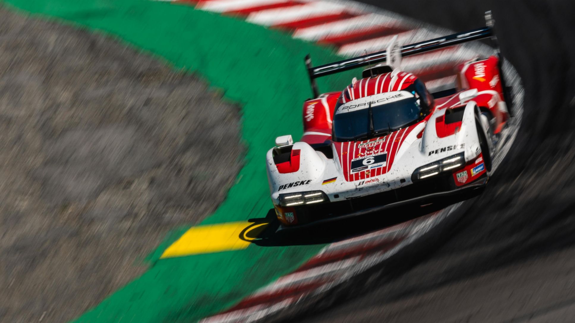 Porsche 963, Porsche Penske Motorsport (#6), Matt Campbell (AUS), Mathieu Jaminet (FRA), IMSA, Laguna Seca, USA, 2025, Porsche AG