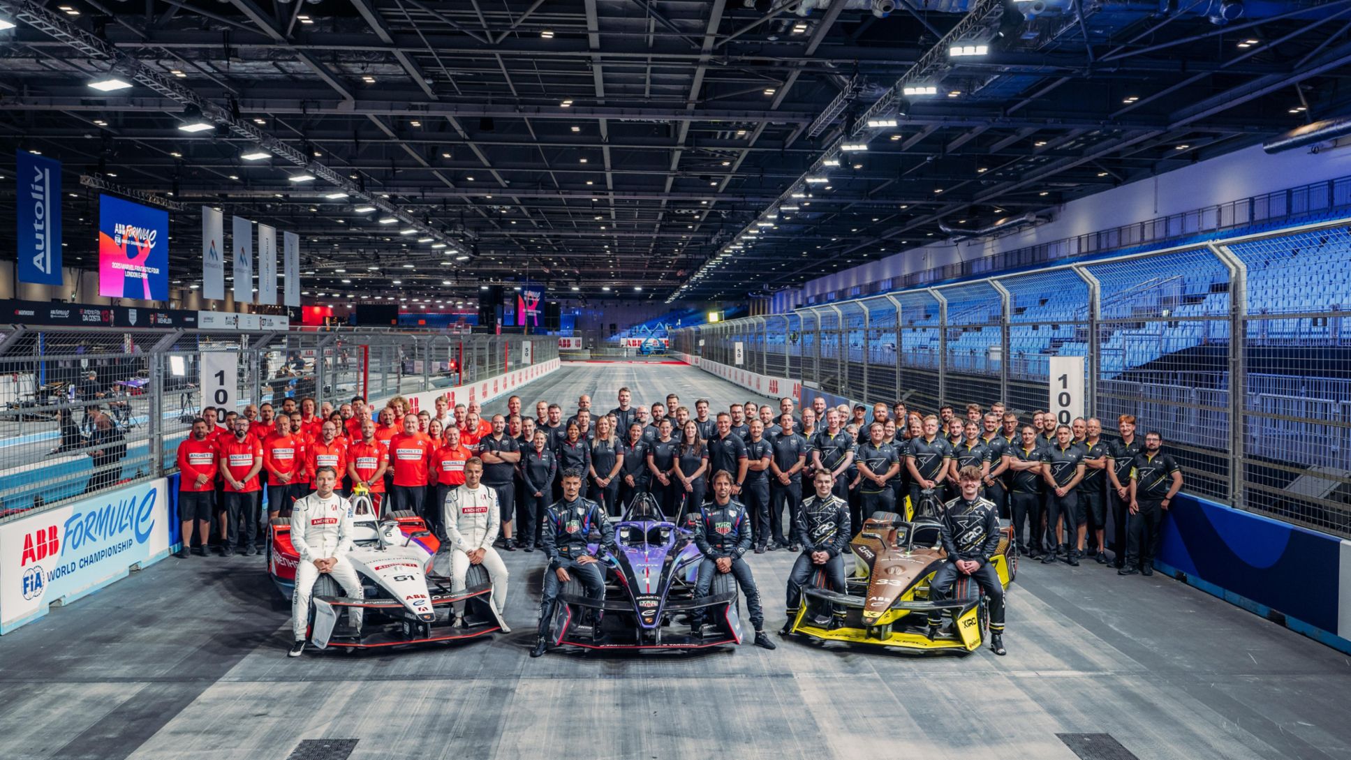 Andretti Formula E, TAG Heuer Porsche Formula E Team, Cupra Kiro, London, Great Britain, 2025, Porsche AG