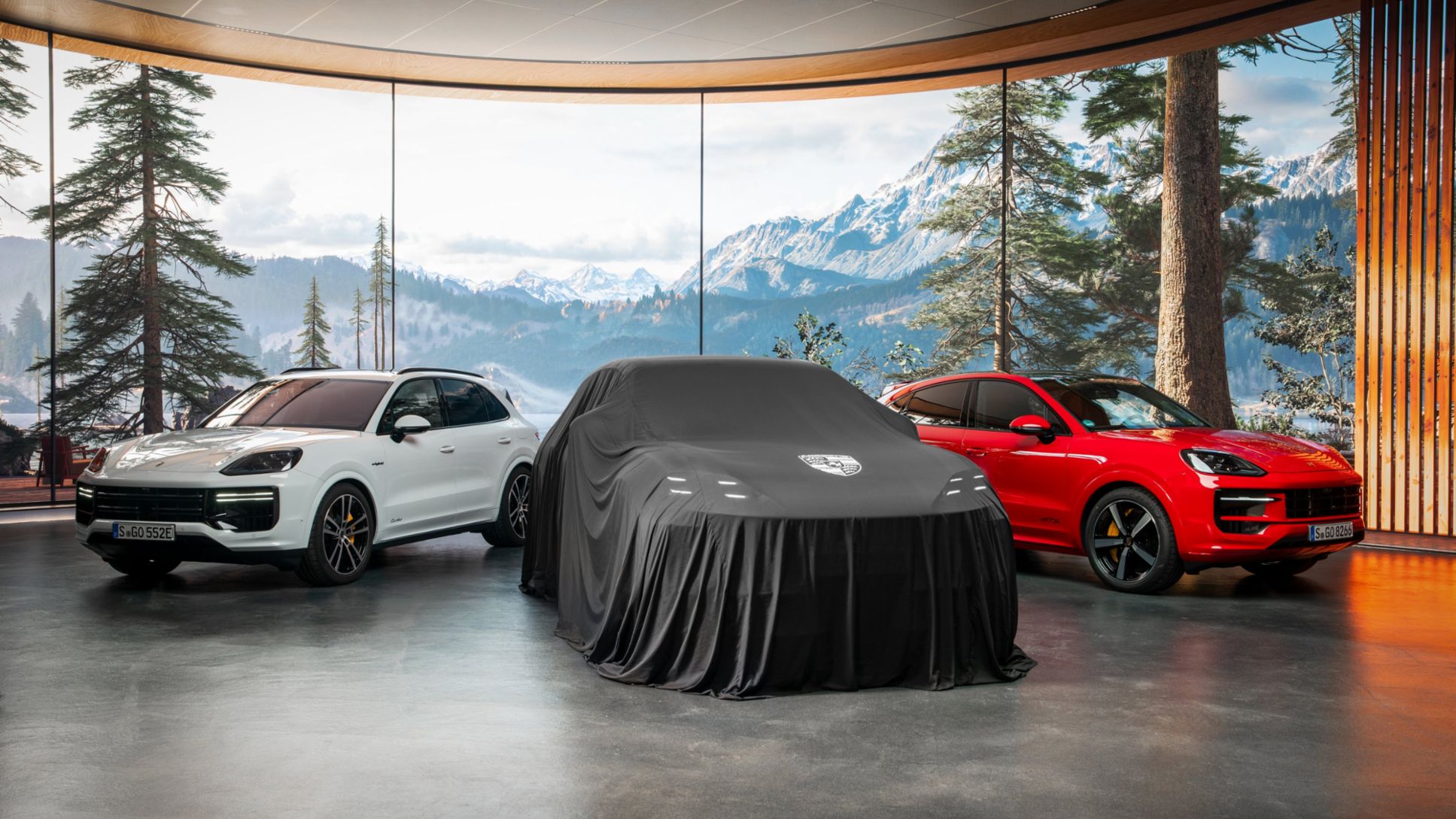 Mai întâi digital, apoi în Dubai: dublă premieră pentru Cayenne Electric, comunicat de presă, 11/11/2025, Porsche AG