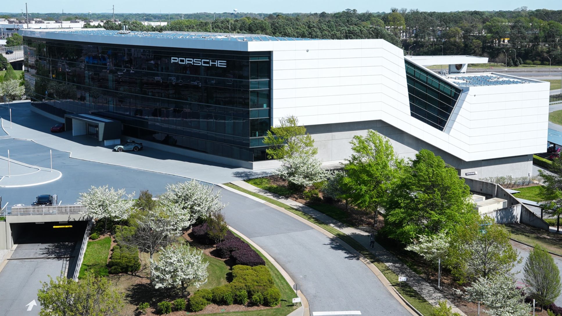 Porsche Financial Services, Inc. (PFS), is headquartered at One Porsche Drive in Atlanta, Georgia