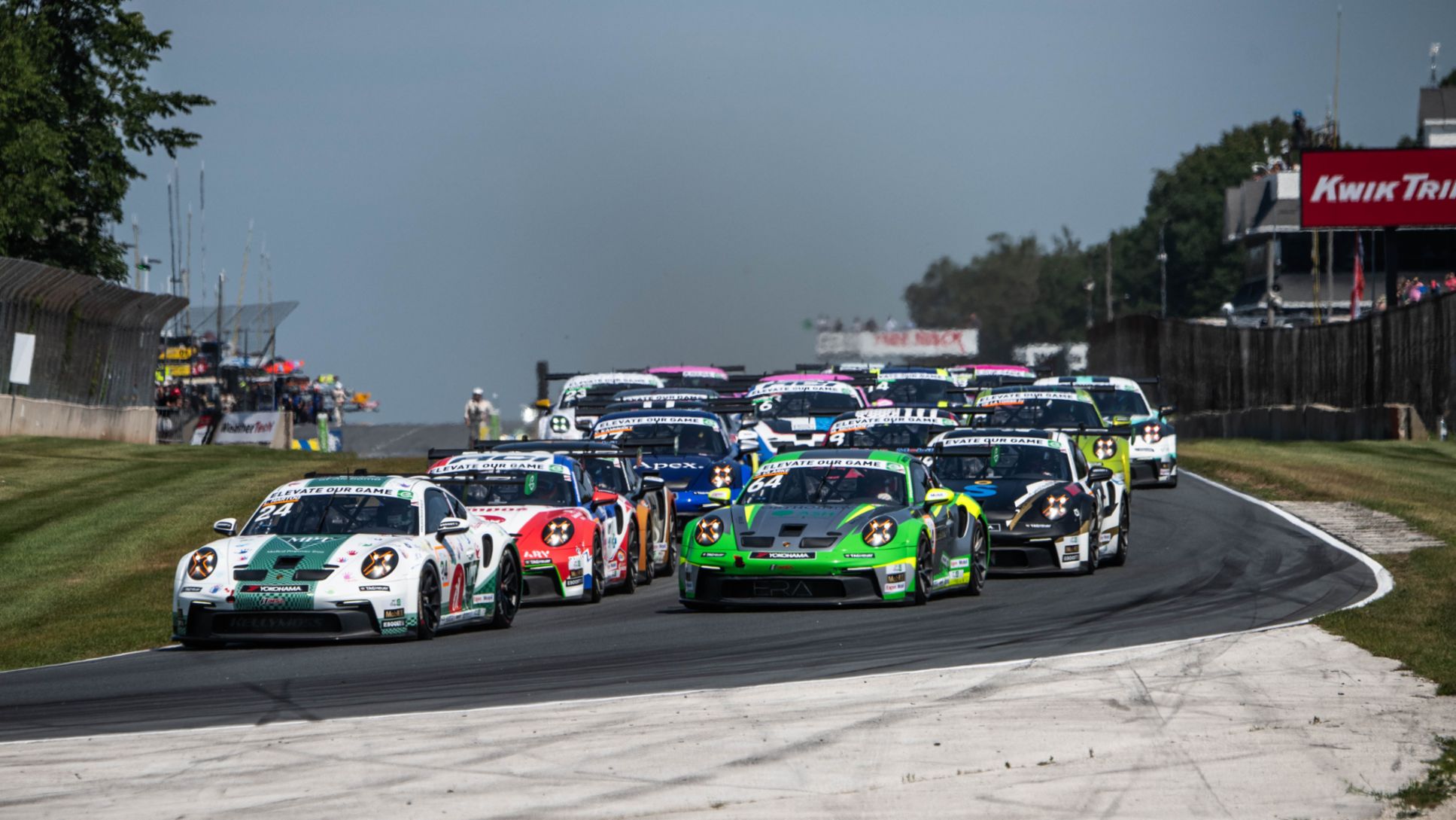 Porsche Carrera Cup North America, Rounds 11 and 12,  September 19 – 21,  part of IMSA’s Battle on the Bricks weekend at Indianapolis Motor Speedway