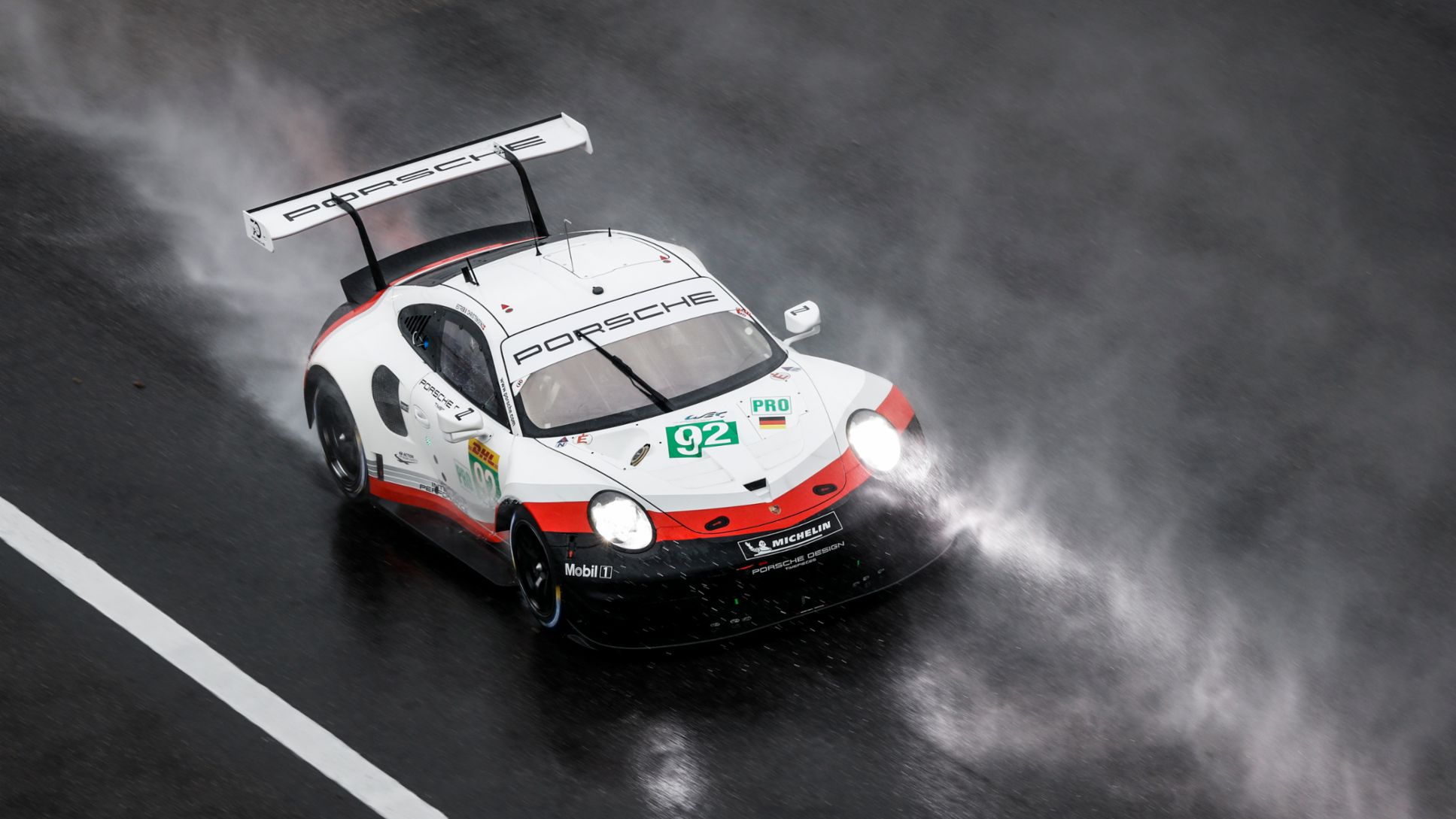 Porsche 911 RSR, Porsche GT Team (92), Shanghai 2018, PCNA