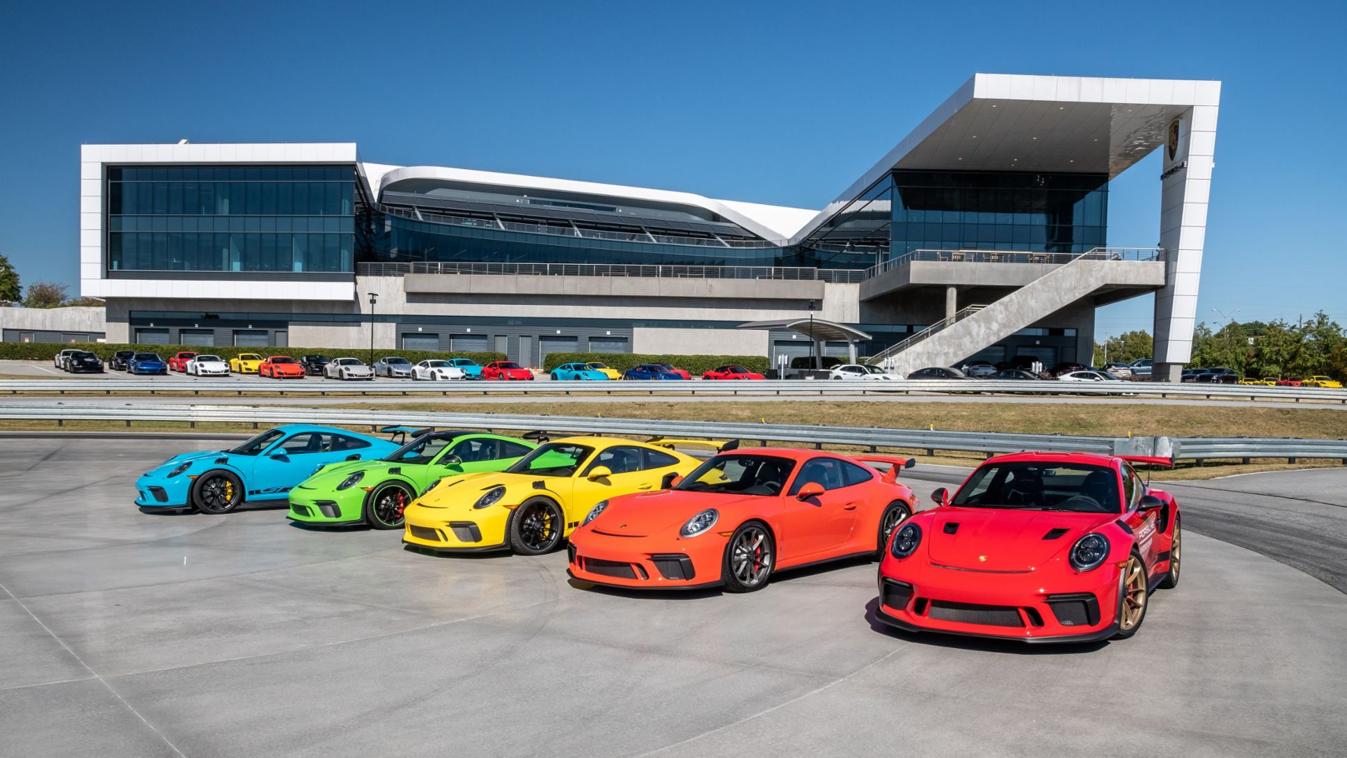 Porsche Experience Center Atlanta, GT sports cars, 2020, PCNA