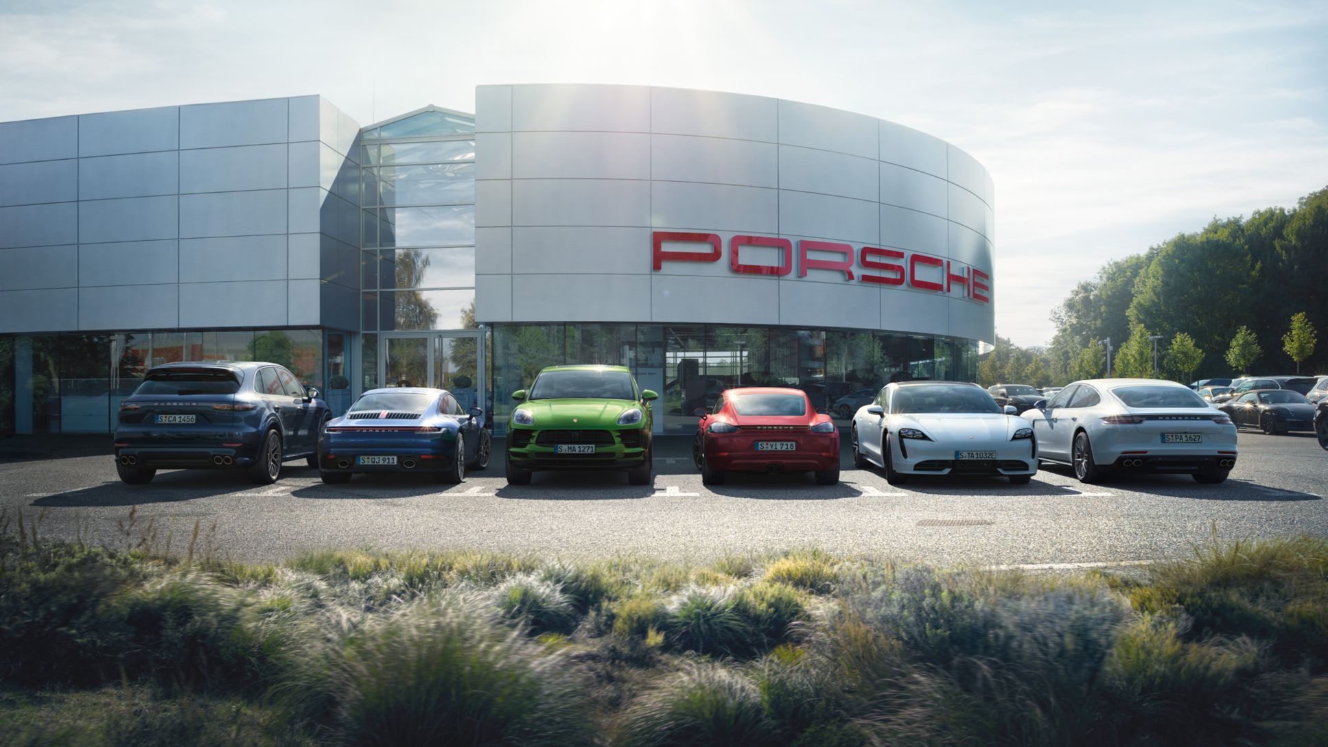 Porsche model range, 2020, PCNA