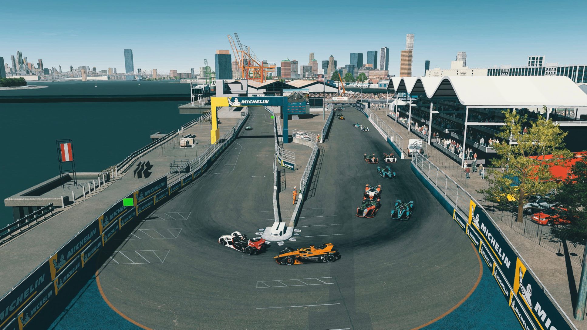 99X Electric, ABB FIA Formula E Championship, Race at Home Challenge, race 6, New York, 2020, Porsche AG