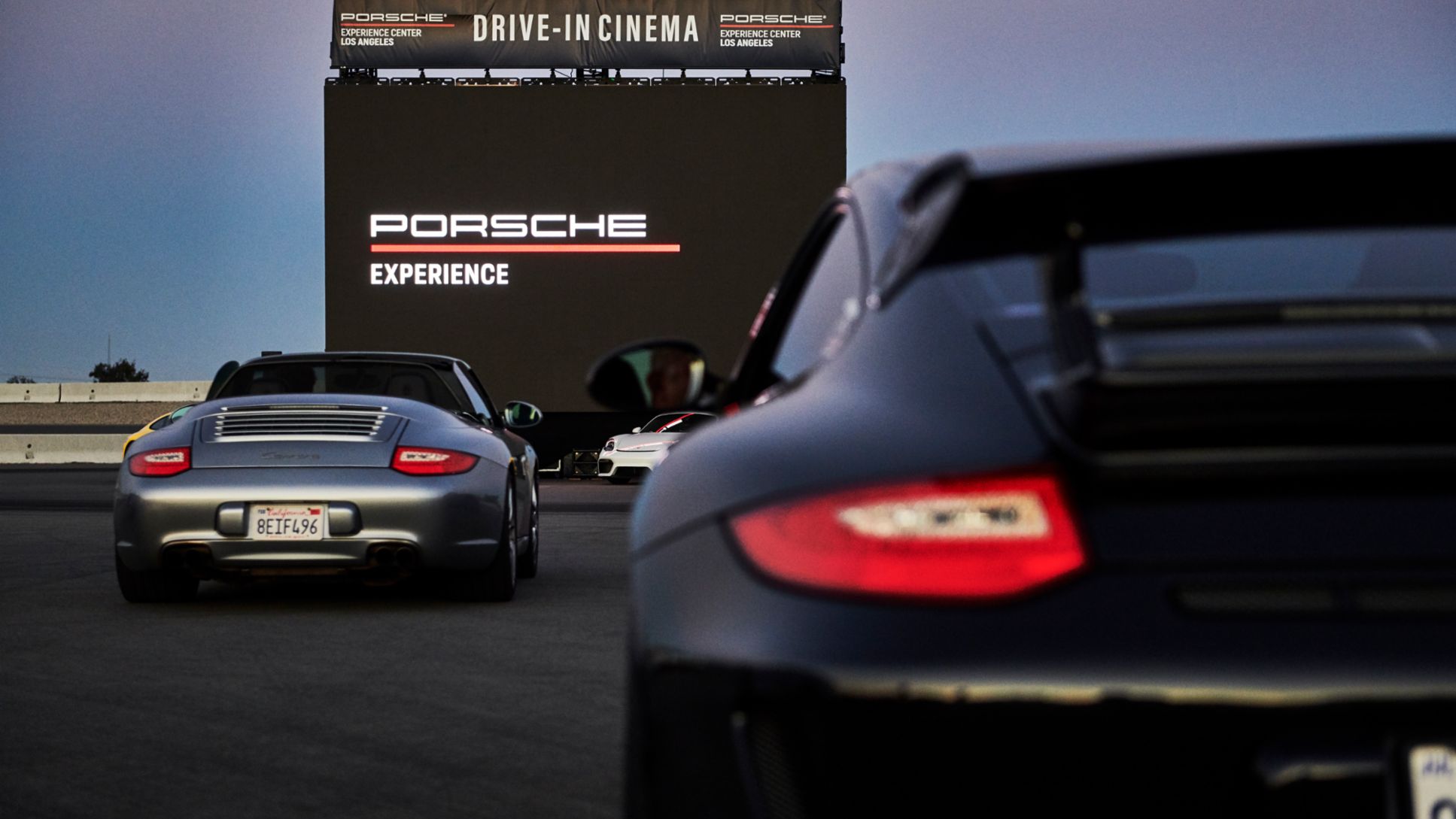 Drive-in, Porsche Experience Center Los Angeles, 2020, PCNA
