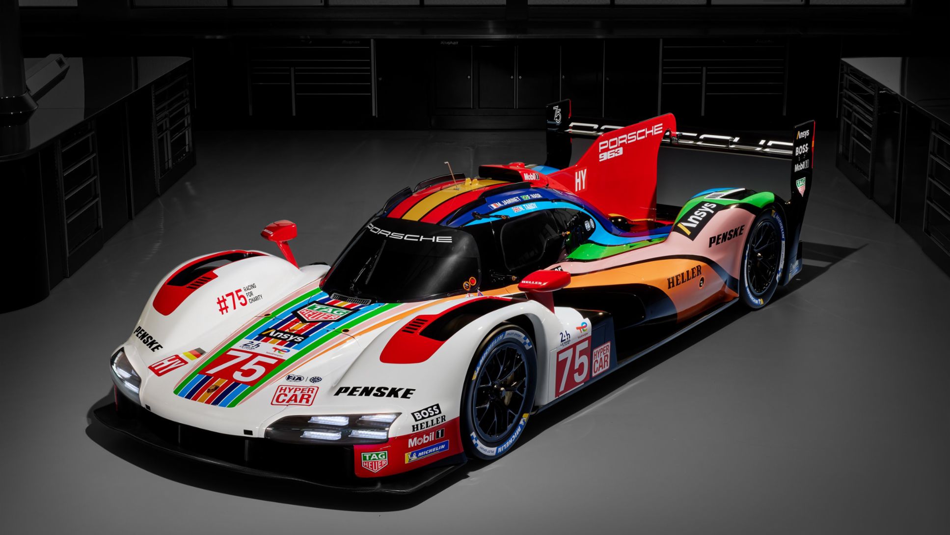 Porsche Penske Motorsport sends three 963 with a special livery to Le