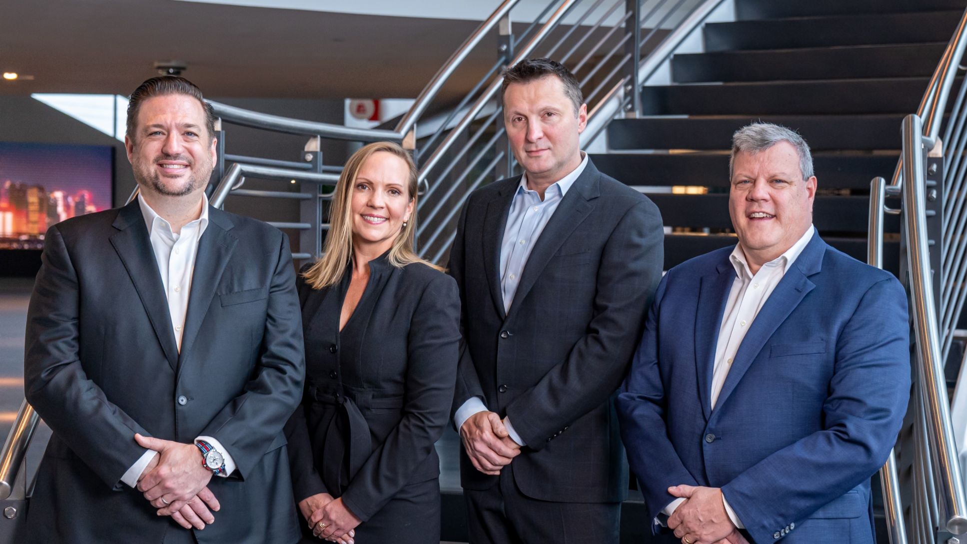 Four new vice presidents have been tapped as Porsche Financial Services builds towards the future