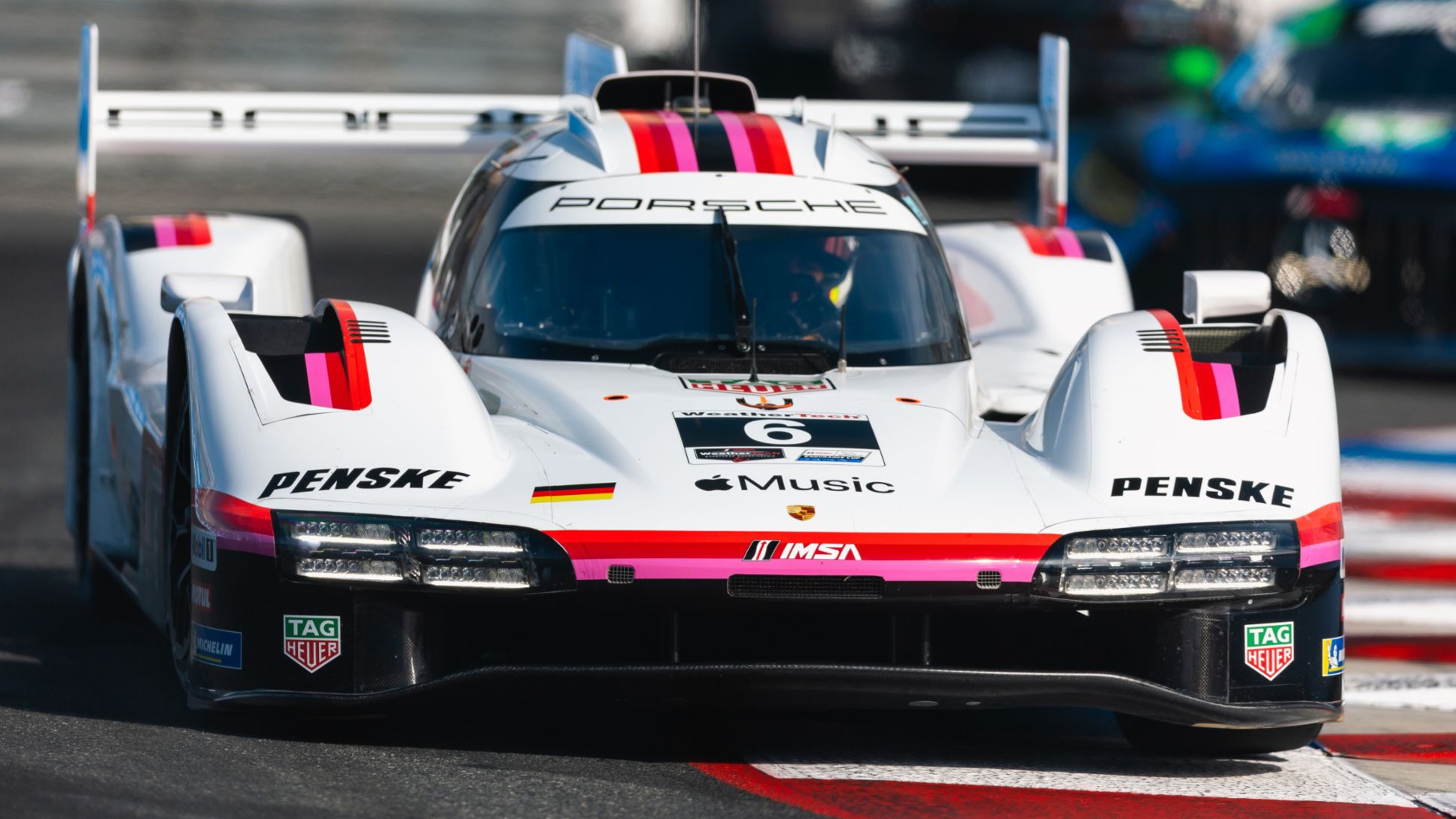 Number six Porsche 963 finds podium at Long Beach to hold IMSA point lead