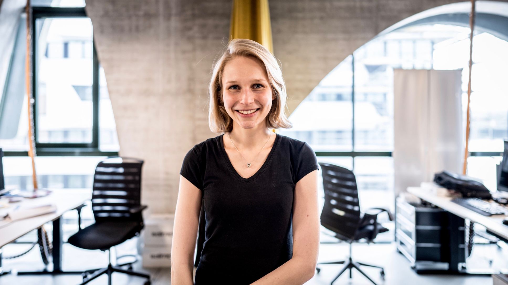 Sophie Schwandt, Data Scientist at Porsche Digital Lab, 2019, Porsche AG