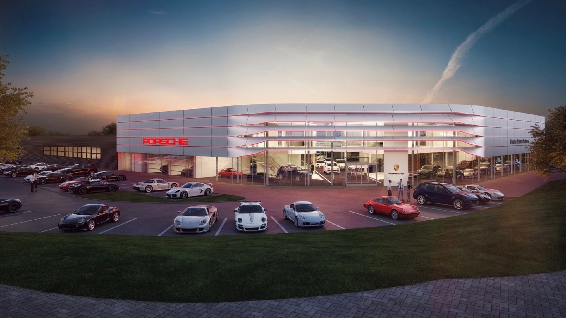 Проект нового Порше Центра Дортмунд, 2019, Porsche AG