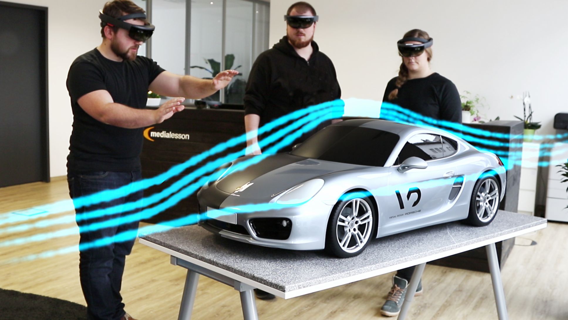 Mixed reality technology, 2019, Porsche AG