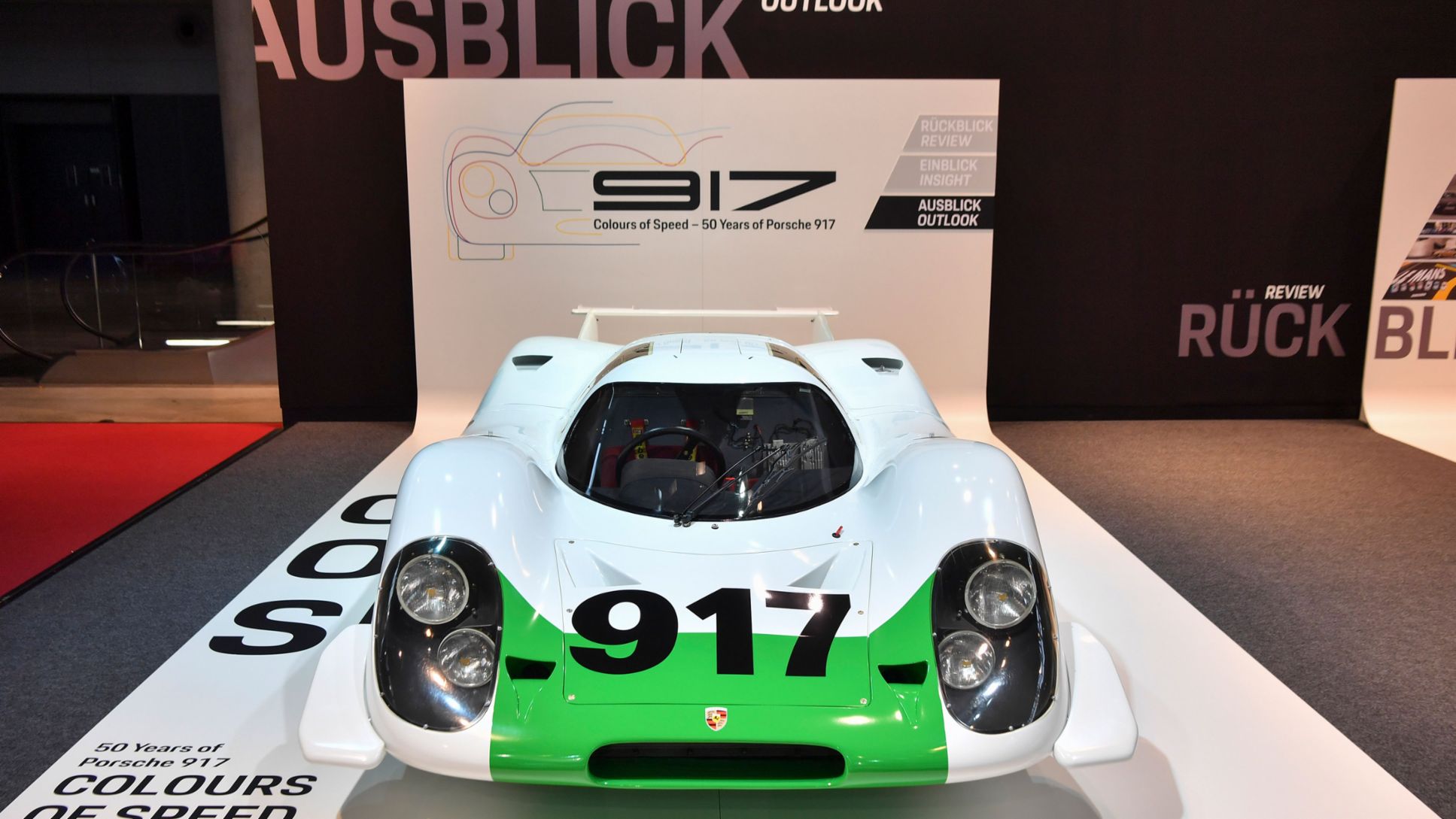 917-001, выставка Retro Classics, Штутгарт, 2019, Porsche AG